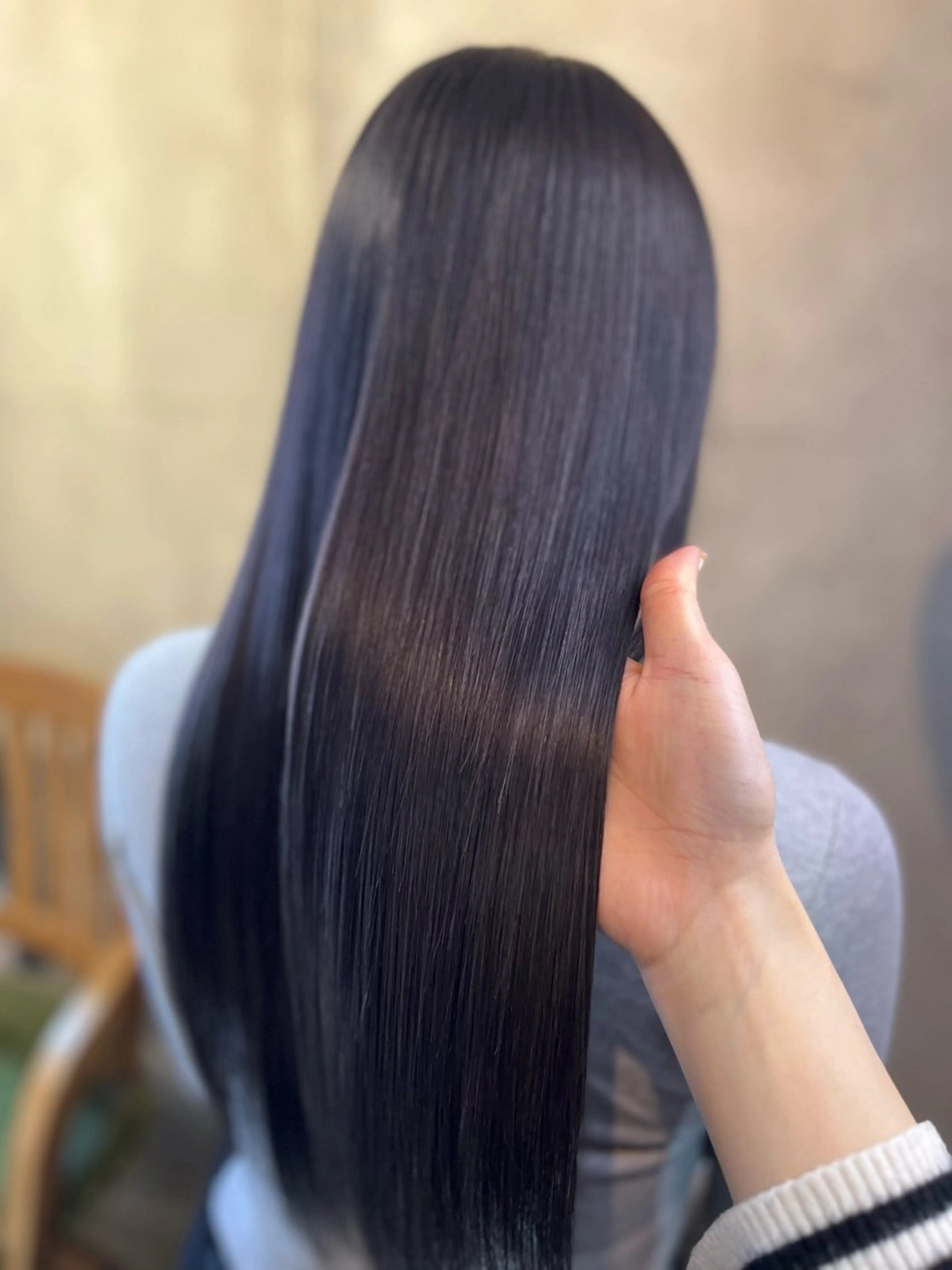 セミロング 髪質改善 トリートメント トリートメント Rosso Hair&SPA 仙台店所属・仙台/髪質改善/艶髪 🫧ｼｽﾞｸのヘアスタイル