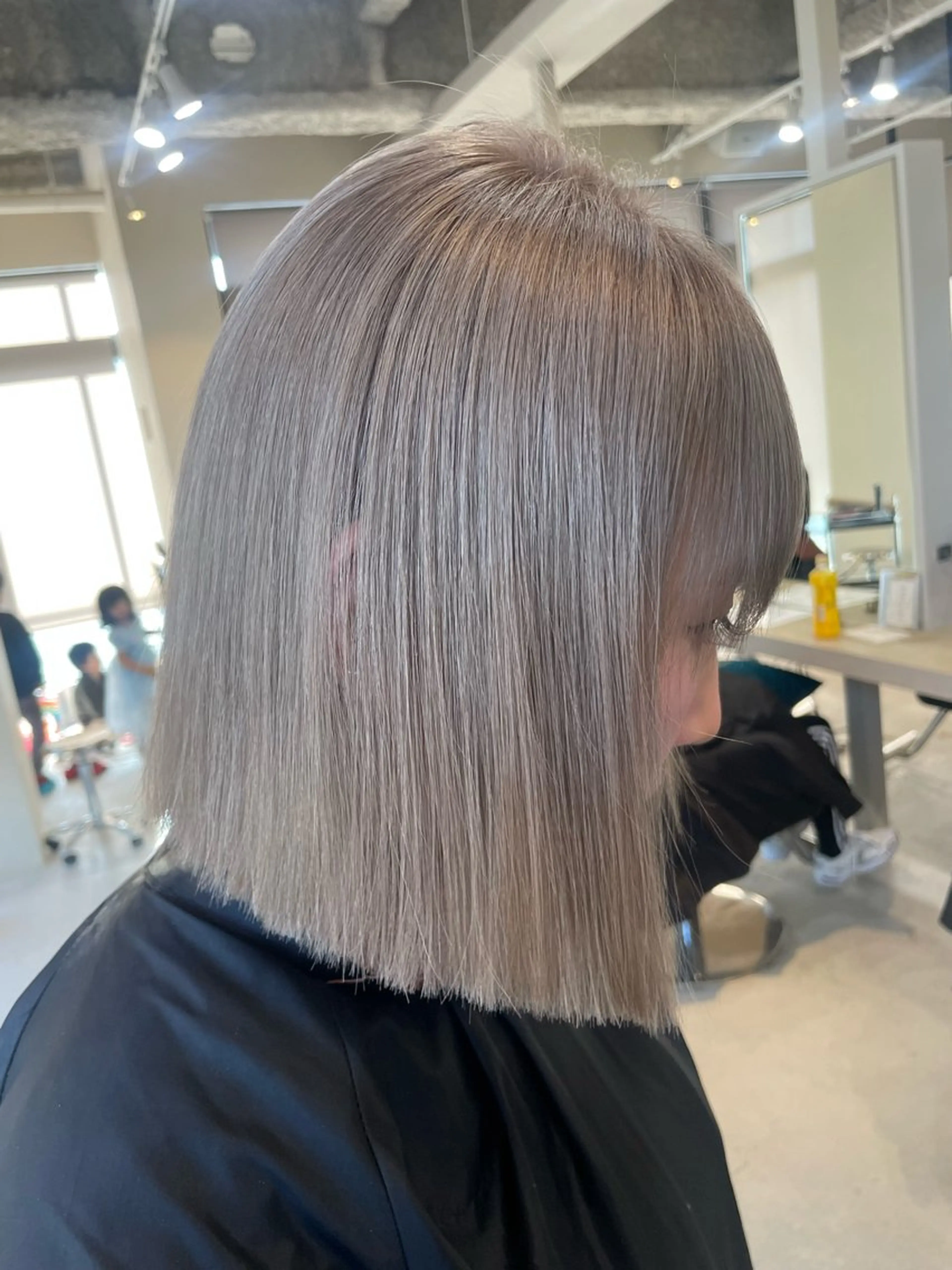 ミディアム ヘアカラー トリートメント Lia所属・皆木 智晴のヘアスタイル