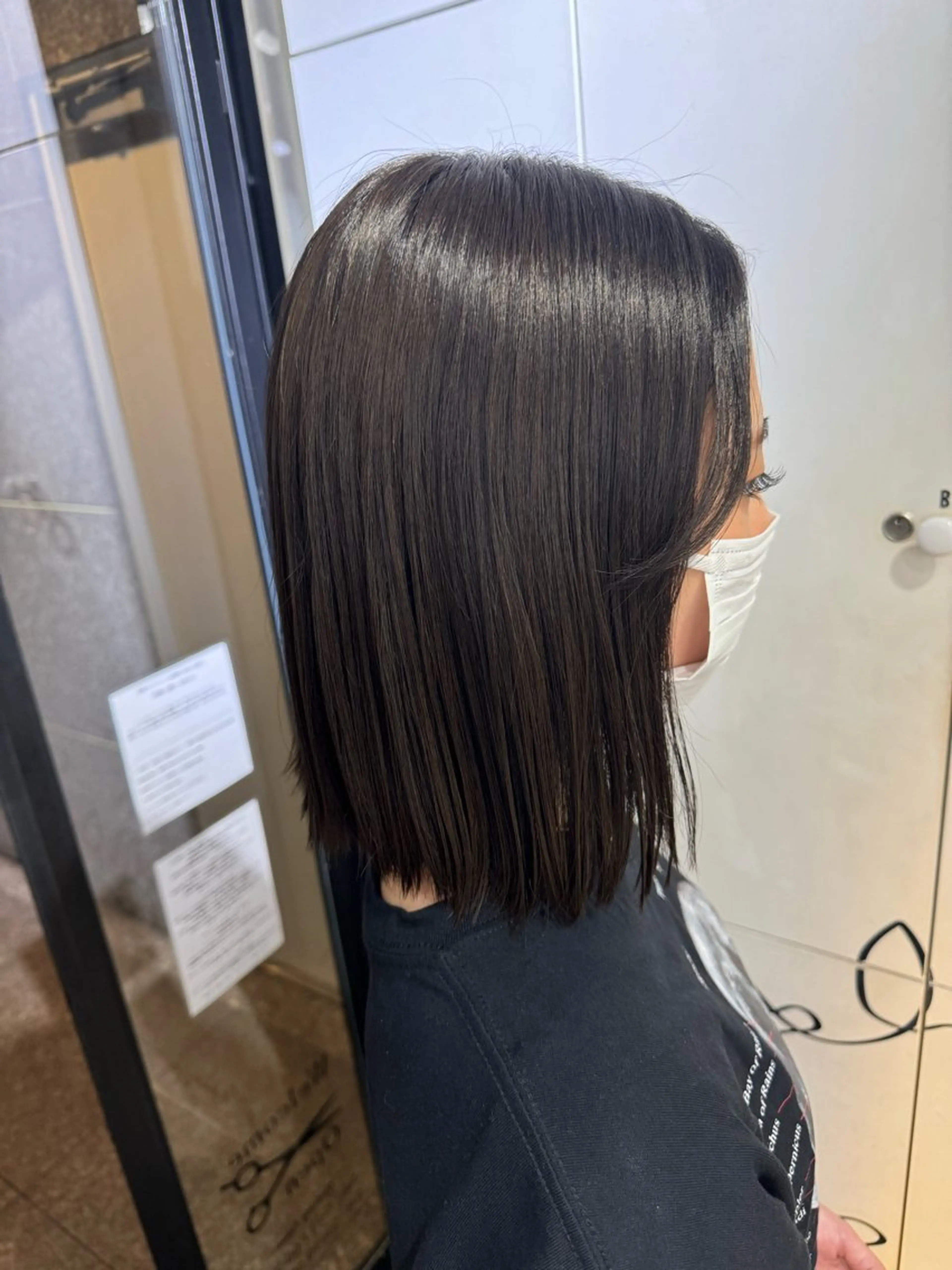 カラー クキノ ケイカのヘアスタイル