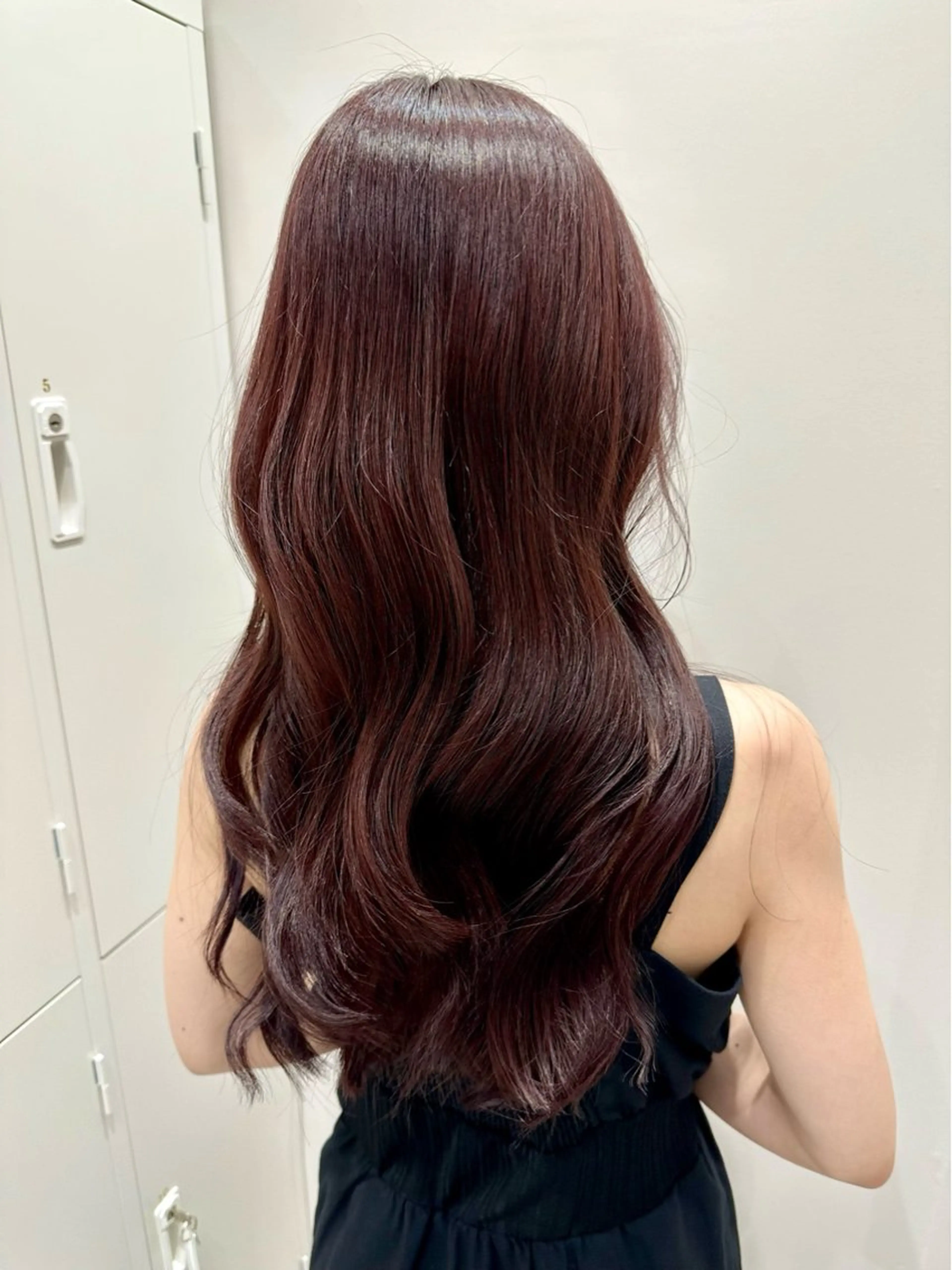 ロング カラー 🍓韓国ヘア レイヤ ーカット🍓笠原 葵のヘアスタイル