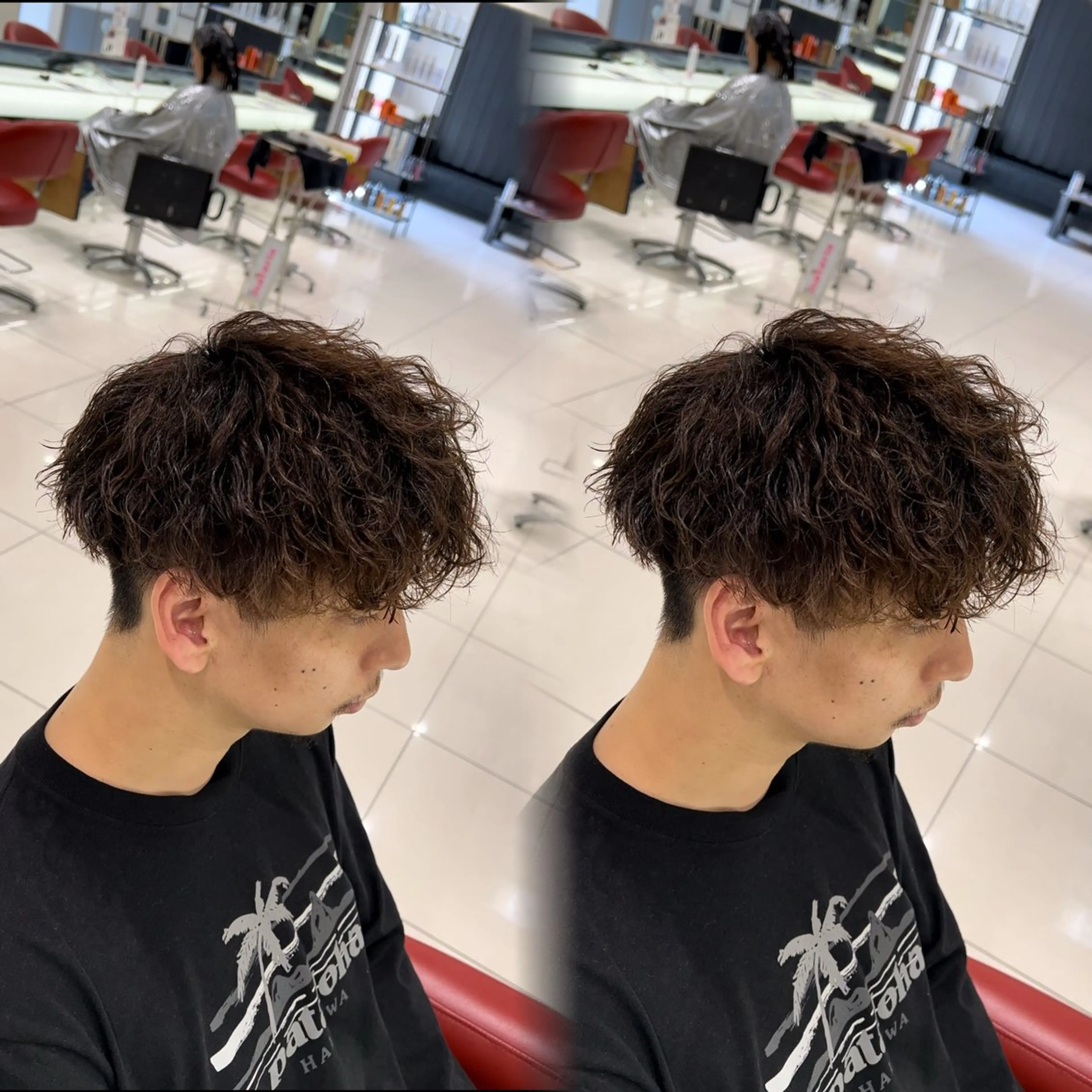 メンズ メンズパーマ ウノプリール茶屋町店所属・Hotaru/梅田 /茶屋町のヘアスタイル