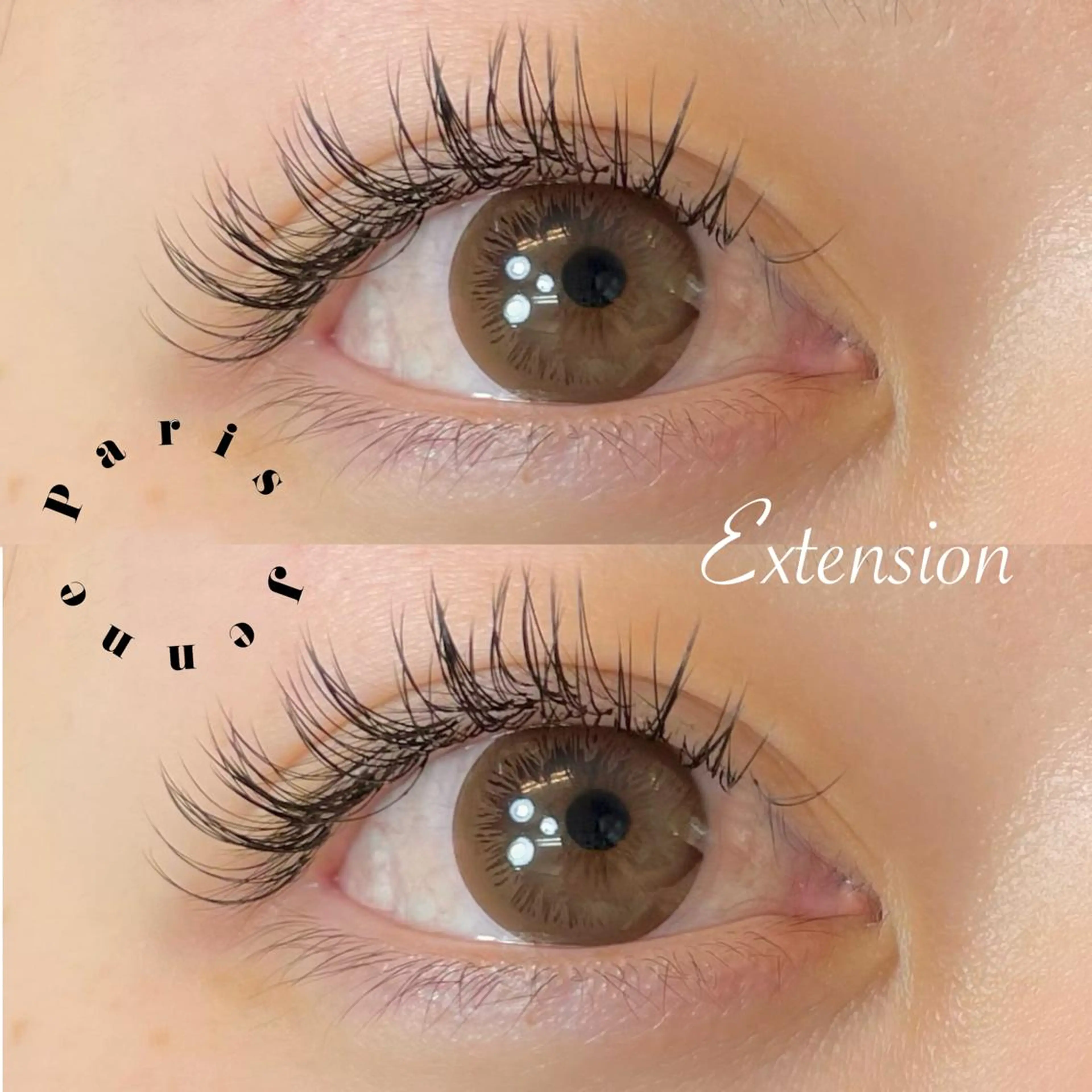 マツエク・マツパ Cカール フラットラッシュ olu 美甘 カレンのマツエク・マツパデザイン