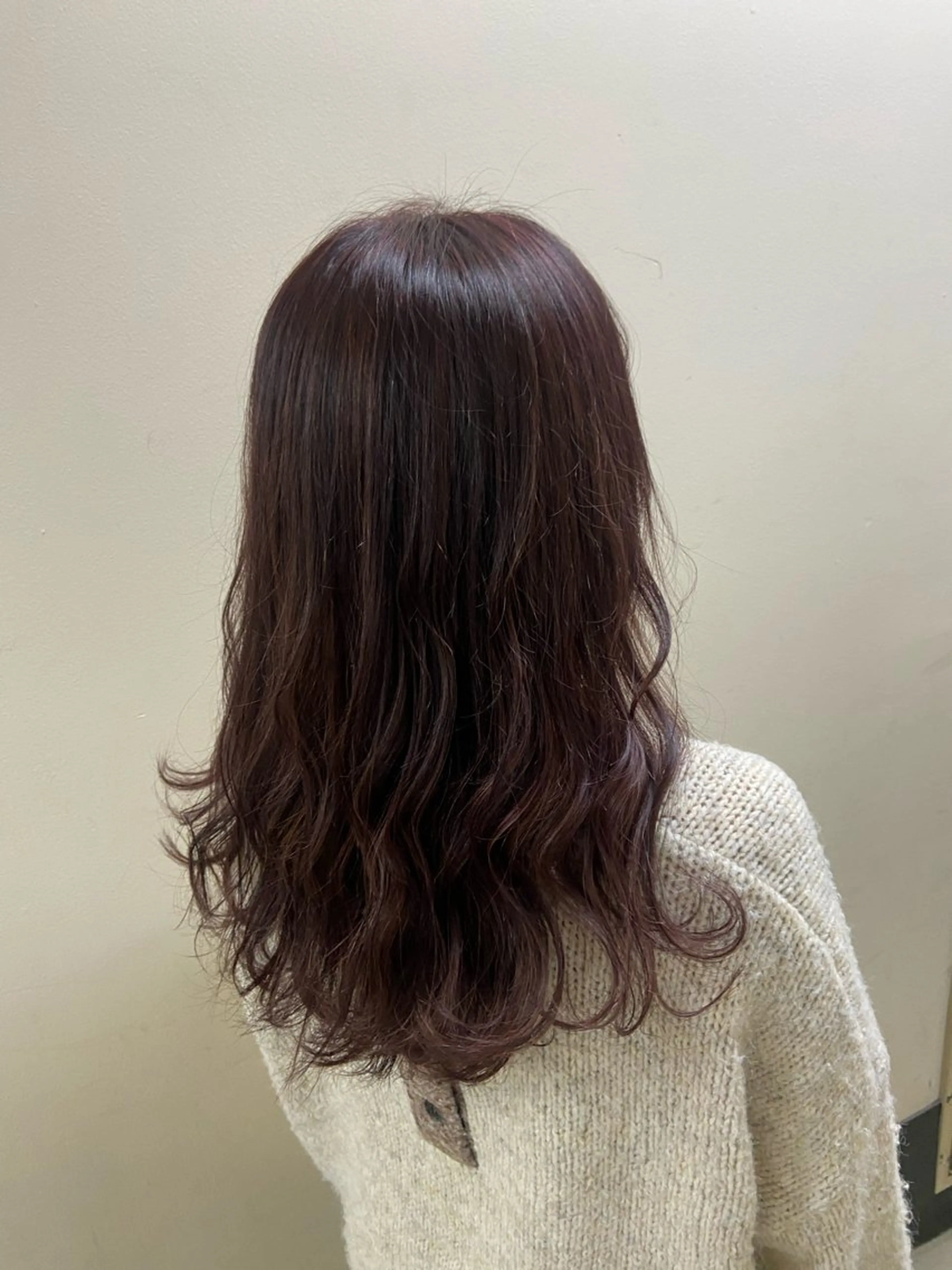 カラー ハイライトカラー ピンクカラー sato harunaのヘアスタイル