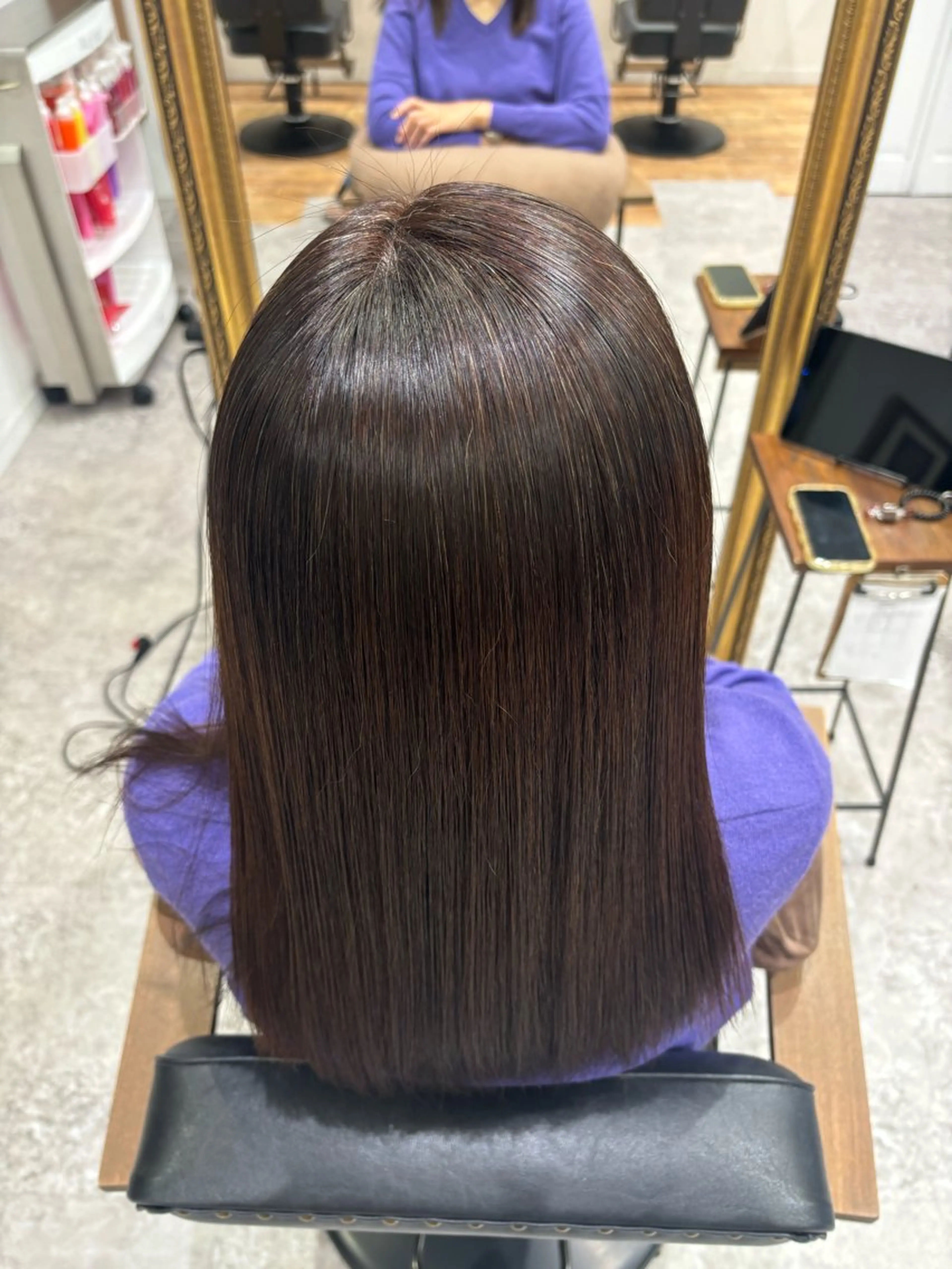 カラー ヘアカラー 🍎ピンク、レッド系 暖色カラー🍎あやかのヘアスタイル