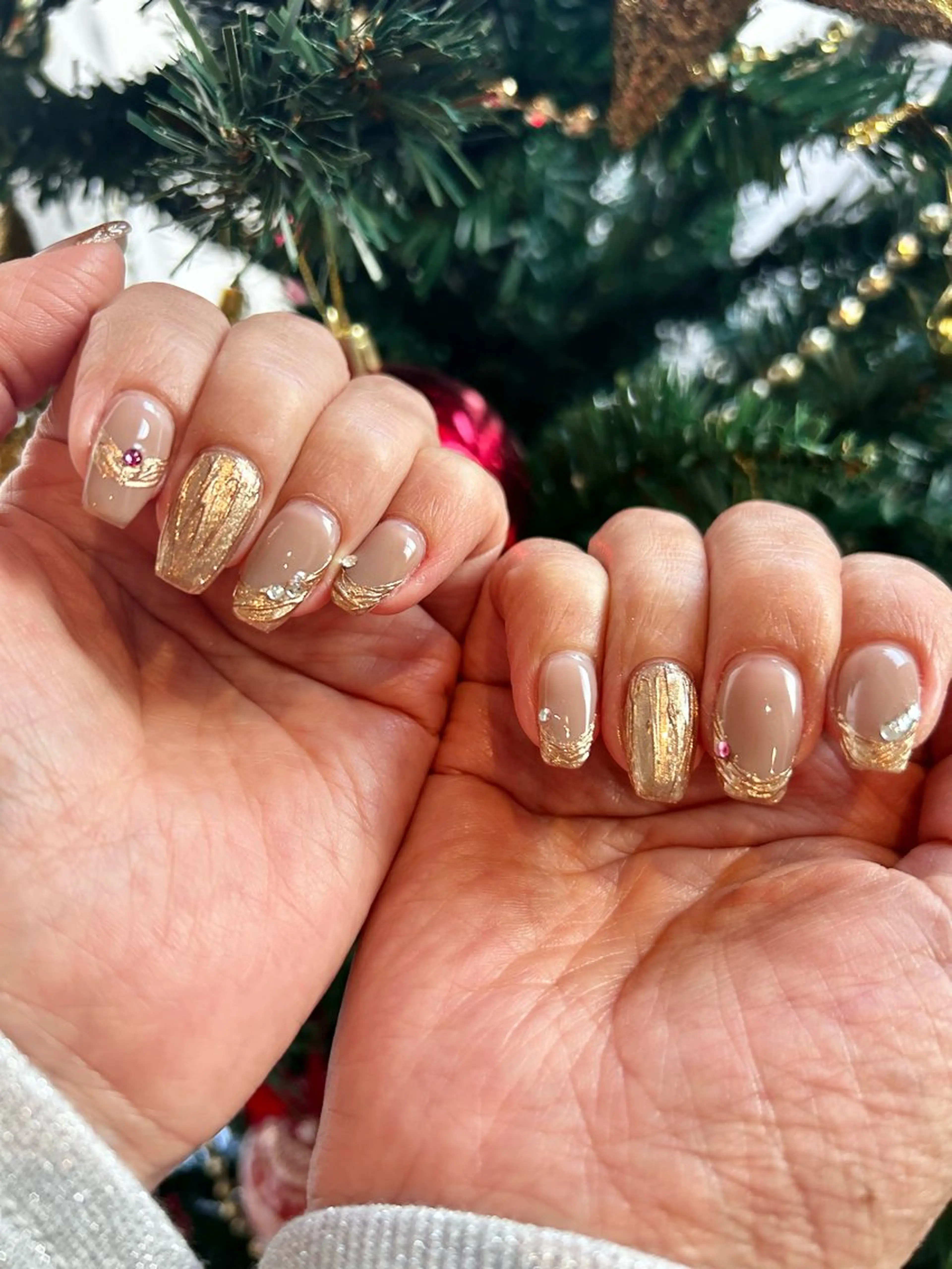 ネイル キラキラネイル ハンドネイル フットネイル TESORO nailのネイルデザイン