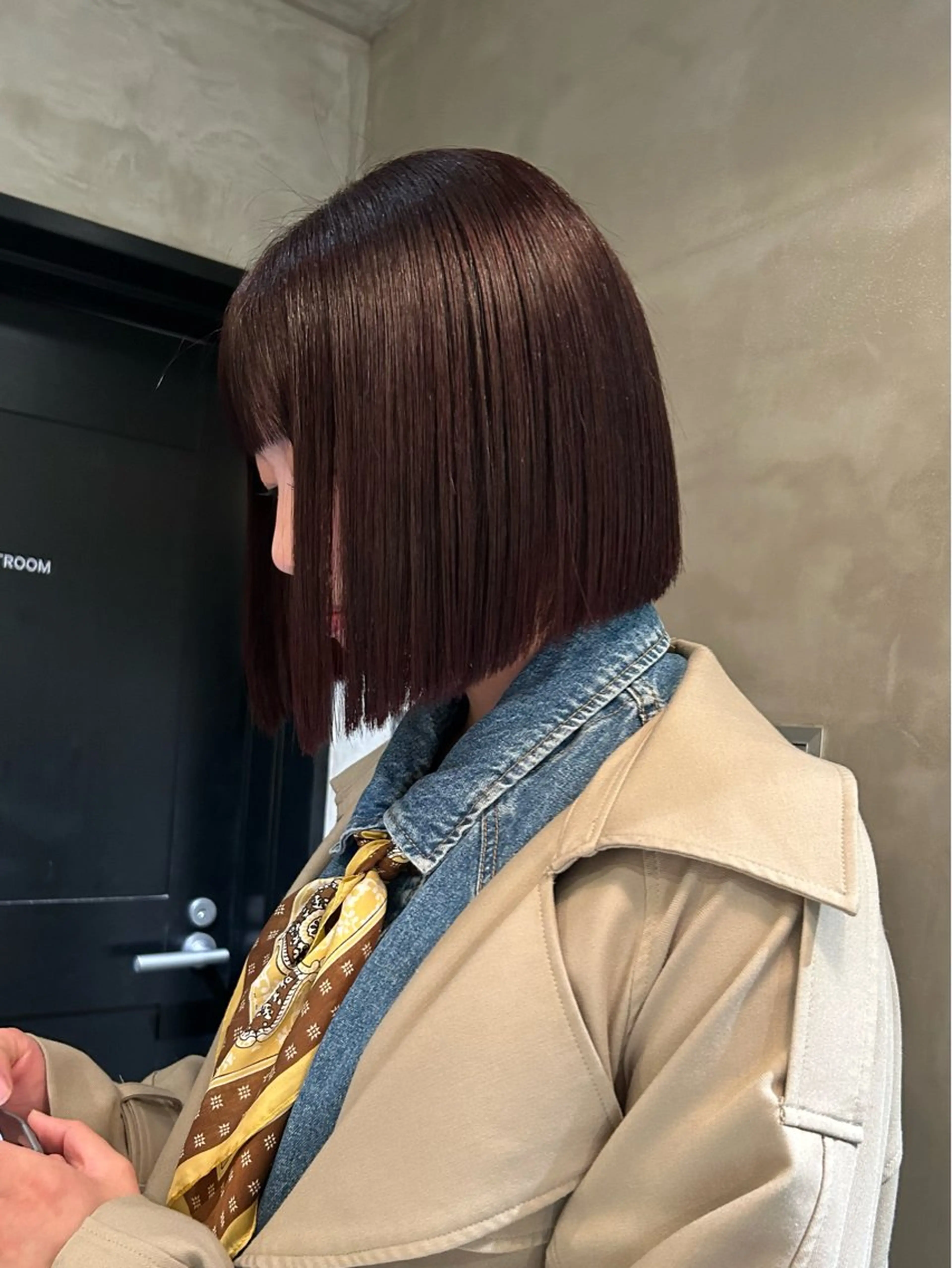 ミディアム カラー デザインカラー❤︎ イシイレイのヘアスタイル