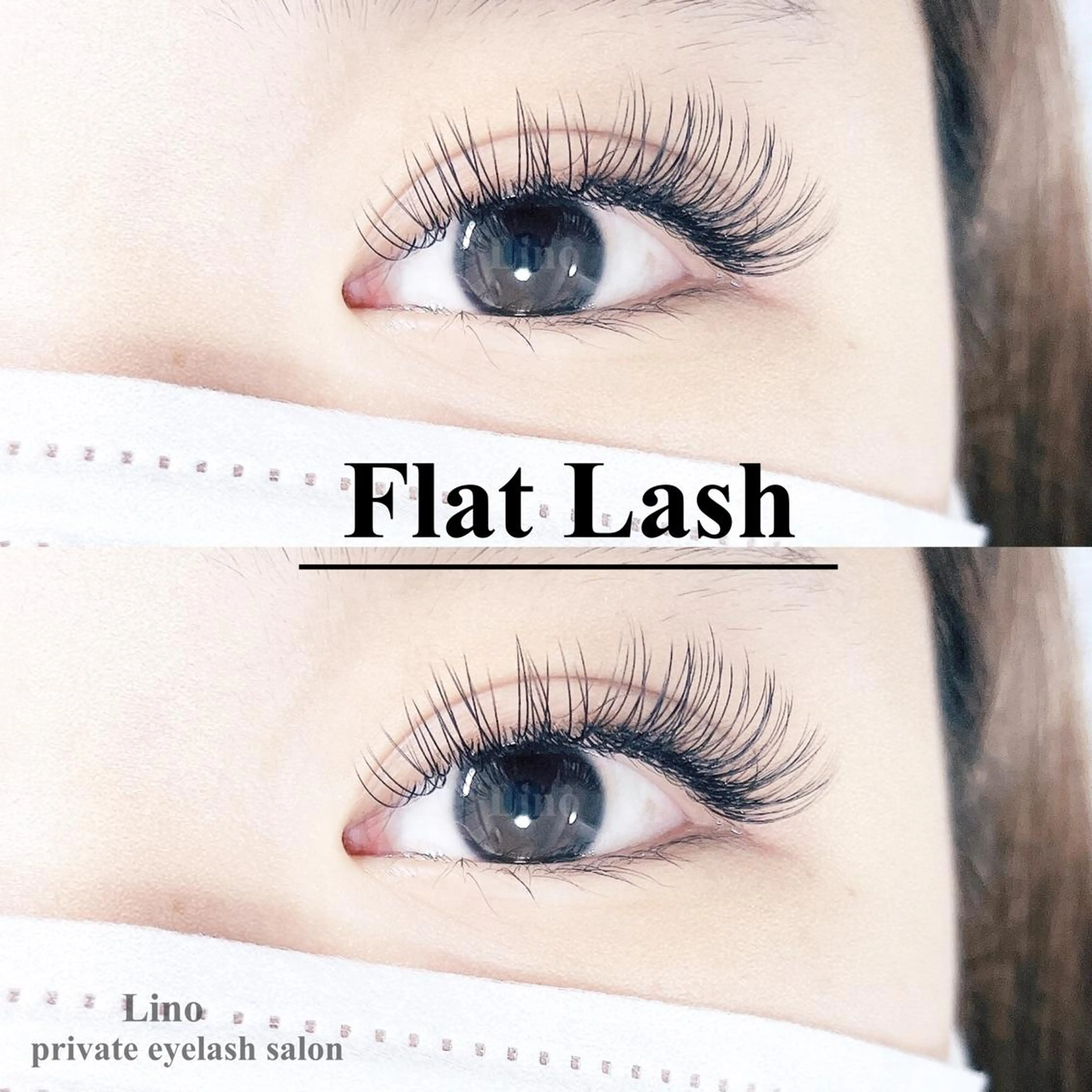 マツエク・マツパ フラットラッシュ マツエク private eyelash salon Lino所属・Lino eyelashのマツエク・マツパデザイン