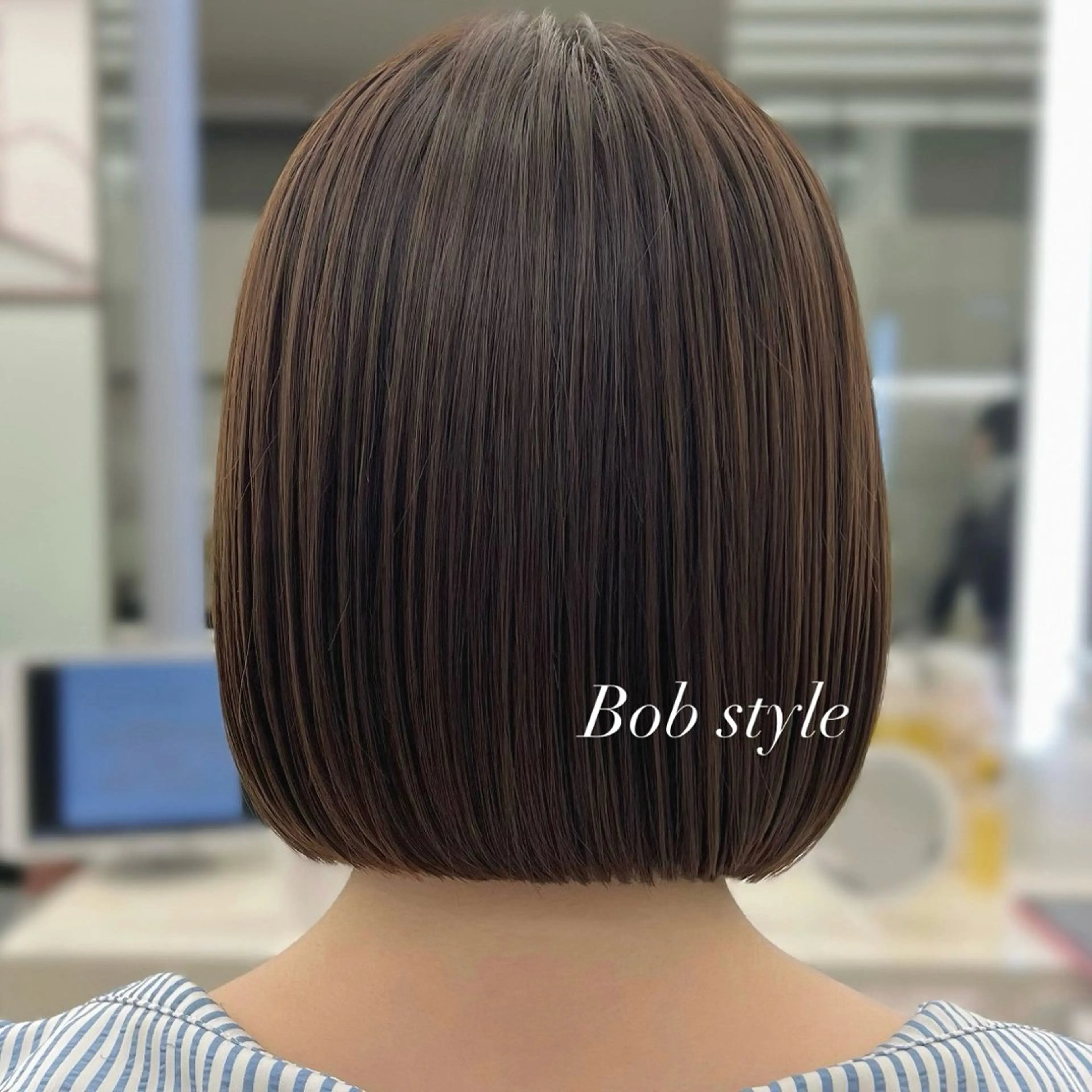 ショート カラー ボブ トリートメント COA GINZA所属・ボブ/顔周り コモ @komo_coaのヘアスタイル