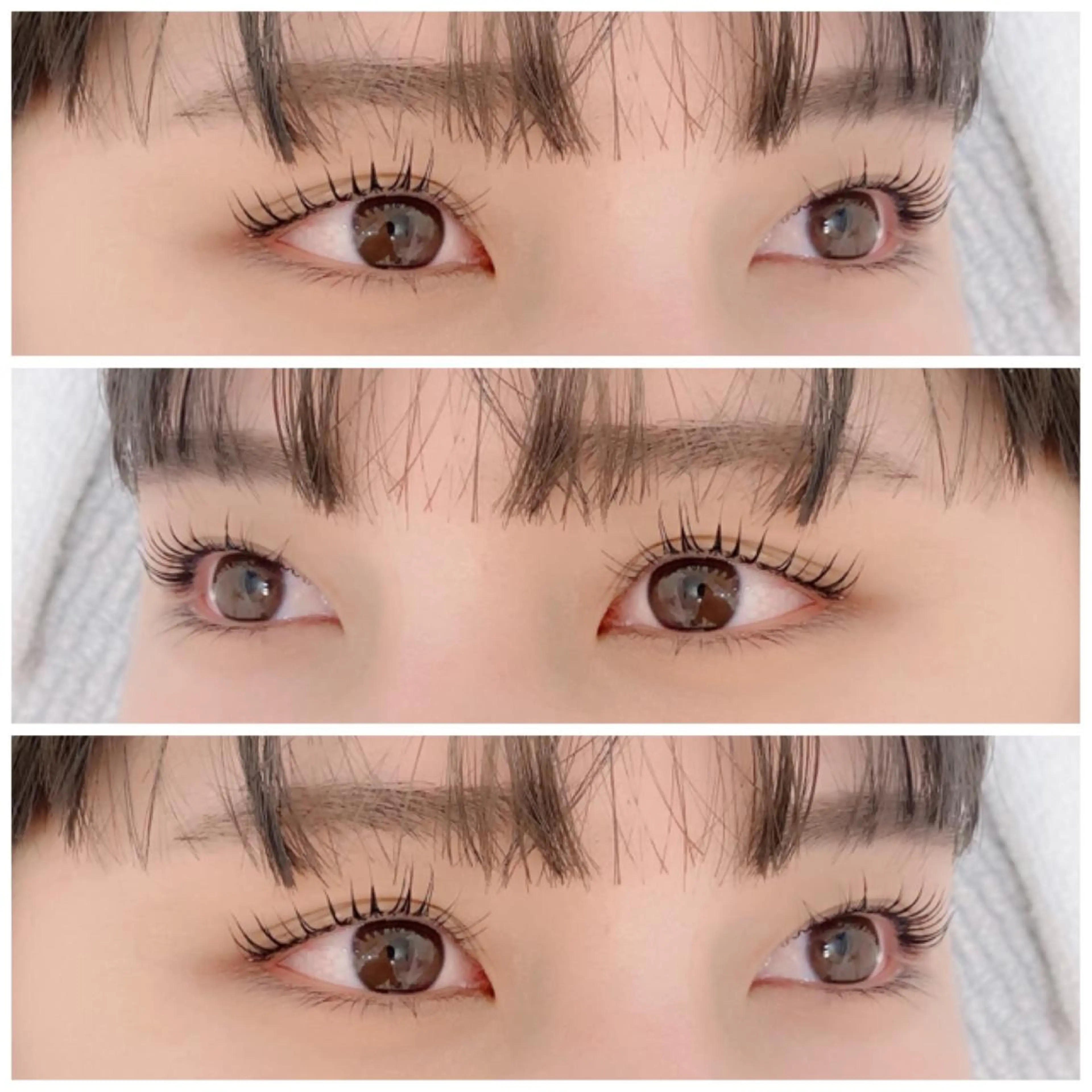 マツエク・マツパ 一重×まつ毛パーマ Lucia 阿部のマツエク・マツパデザイン