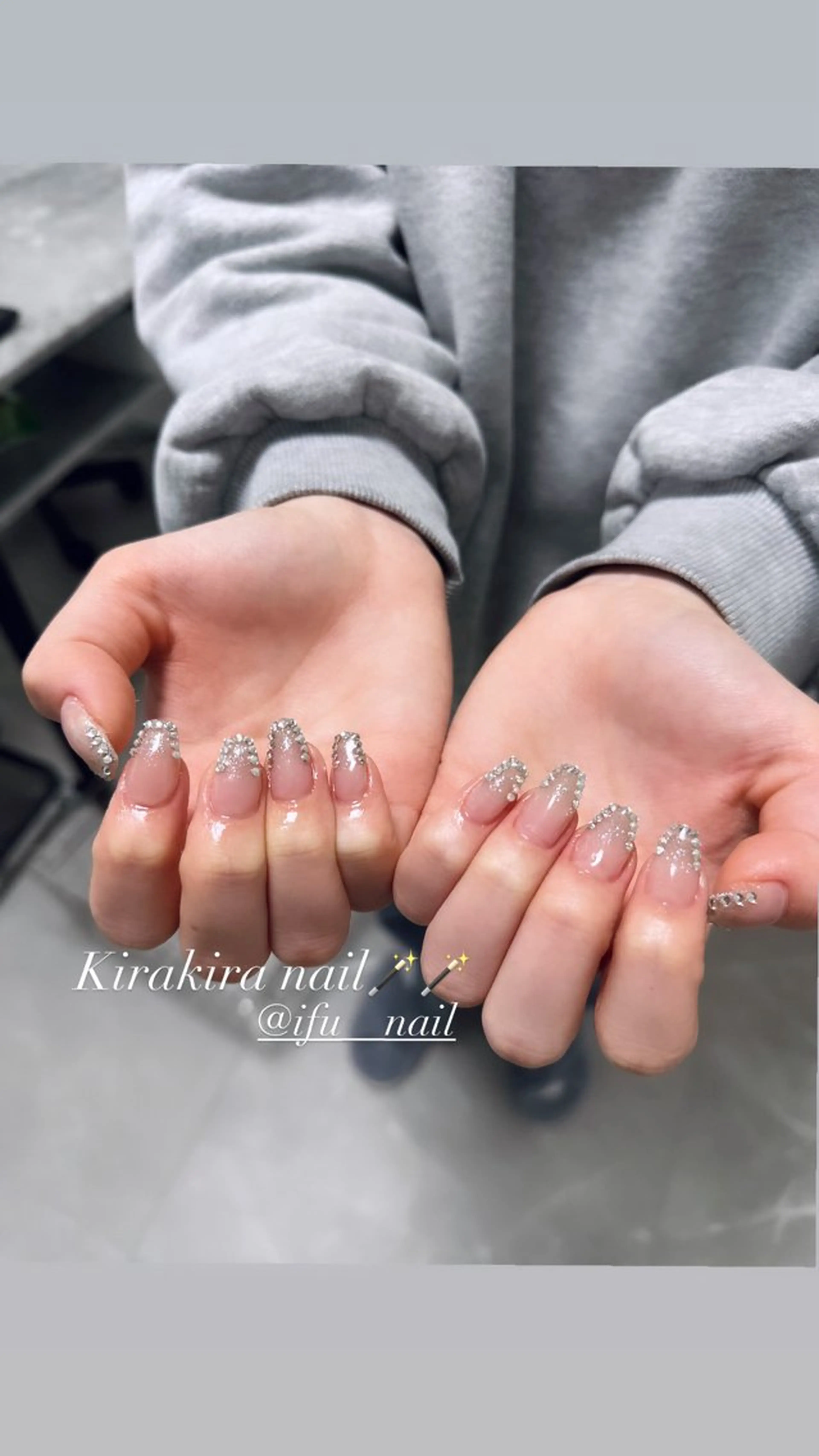 ネイル ストーンネイル ハンドネイル If Nailのネイルデザイン