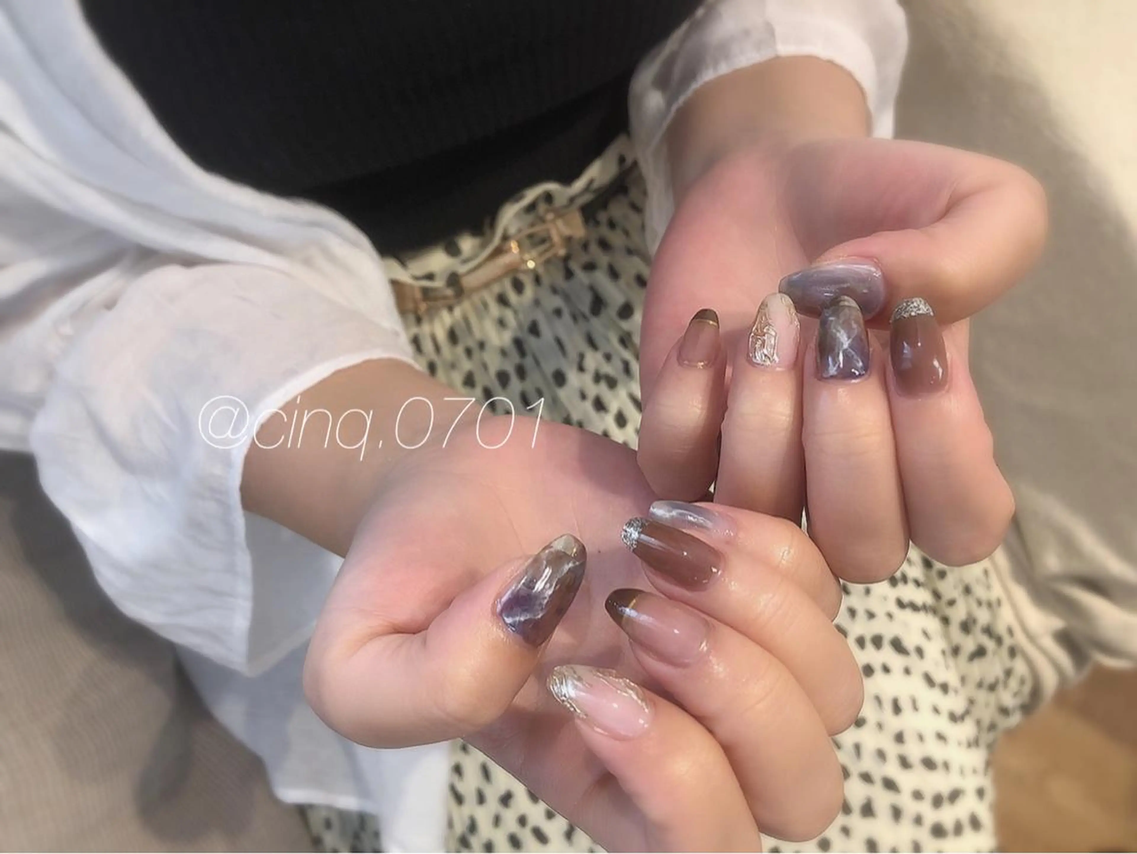 ネイル 持ち込み ViLL 新小岩のネイルデザイン