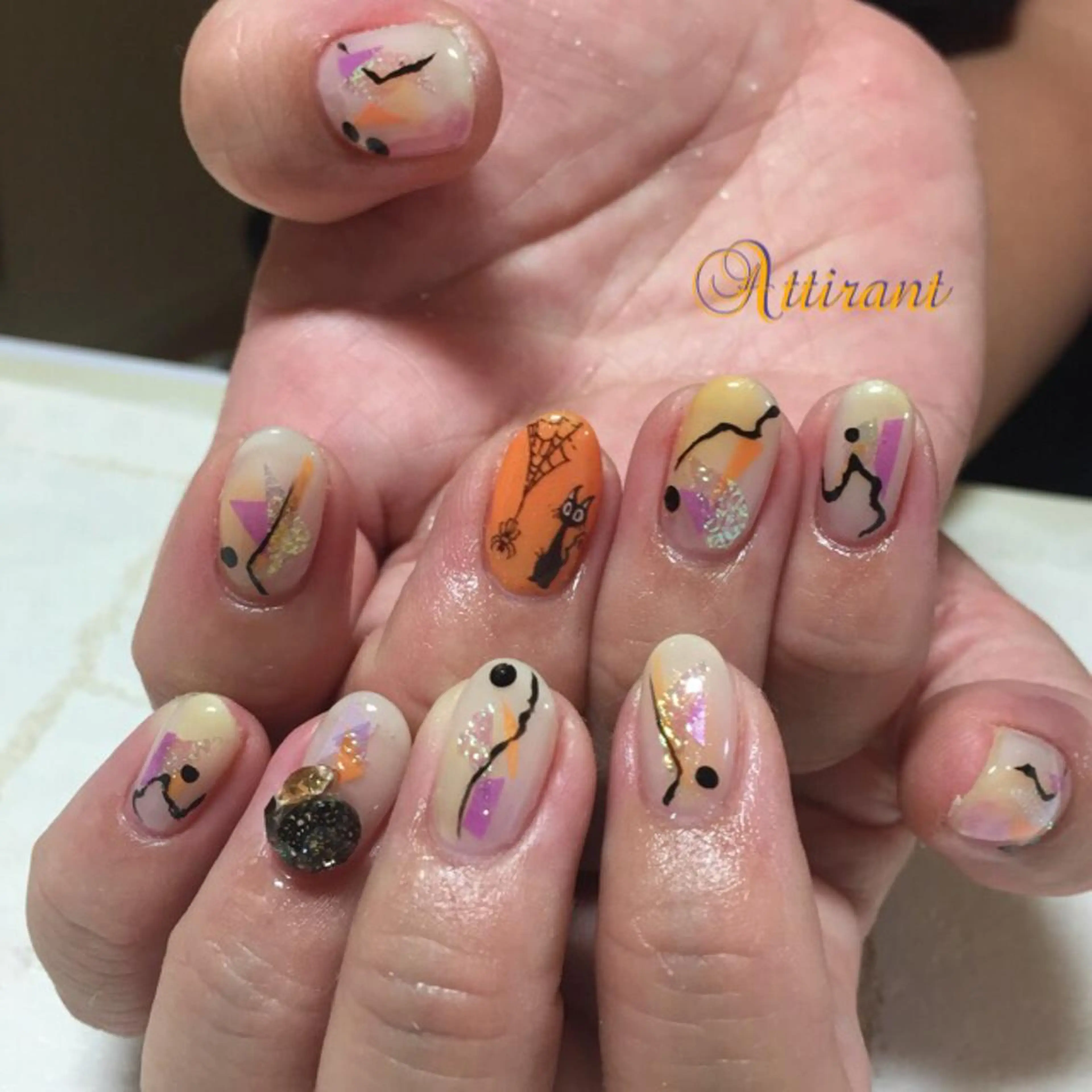 ネイル ハンドネイル ネイルサロン アティロン所属・ネイルサロン アティロンのネイルデザイン
