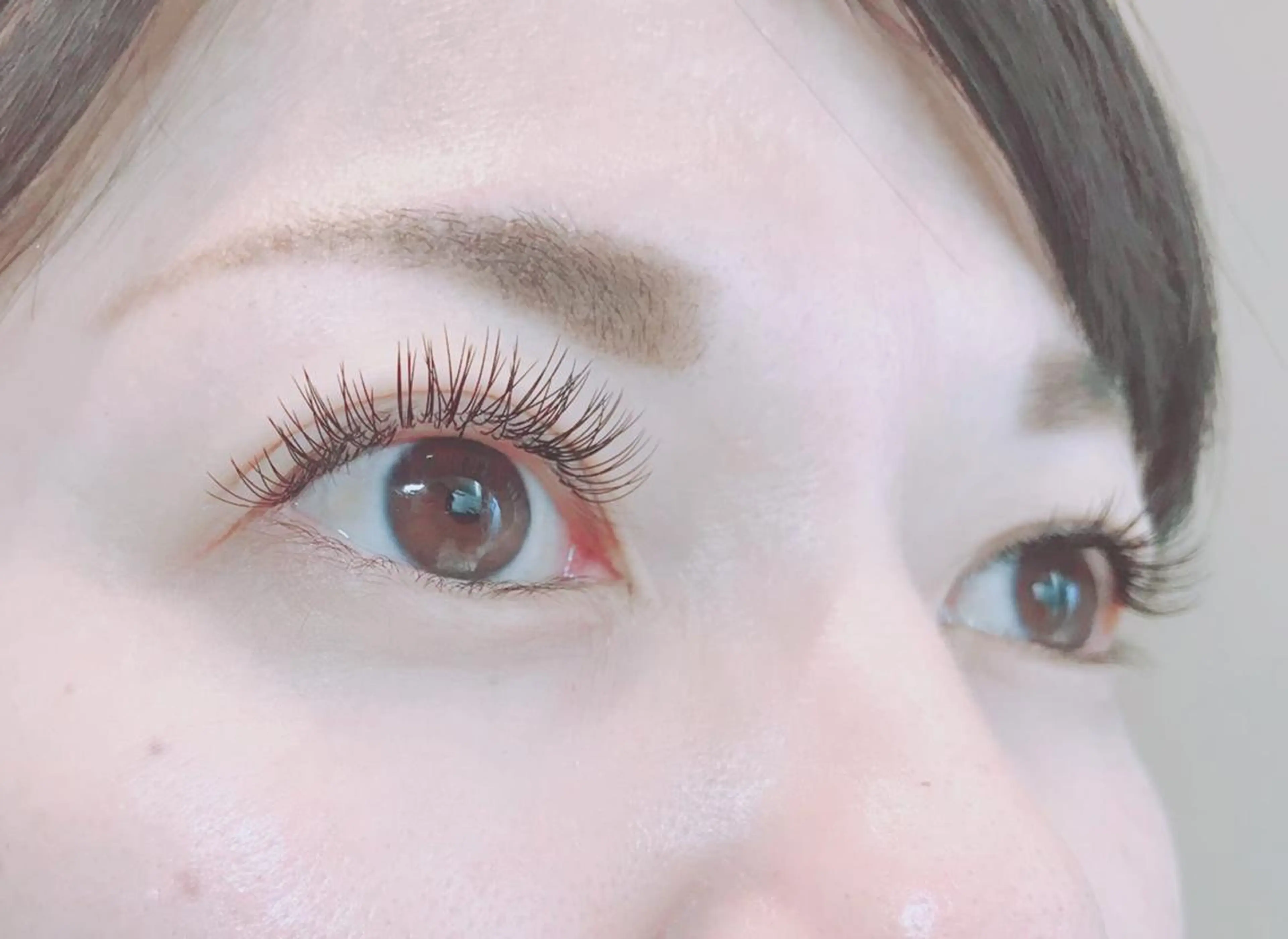 最高級セーブルエクステ80本の写真