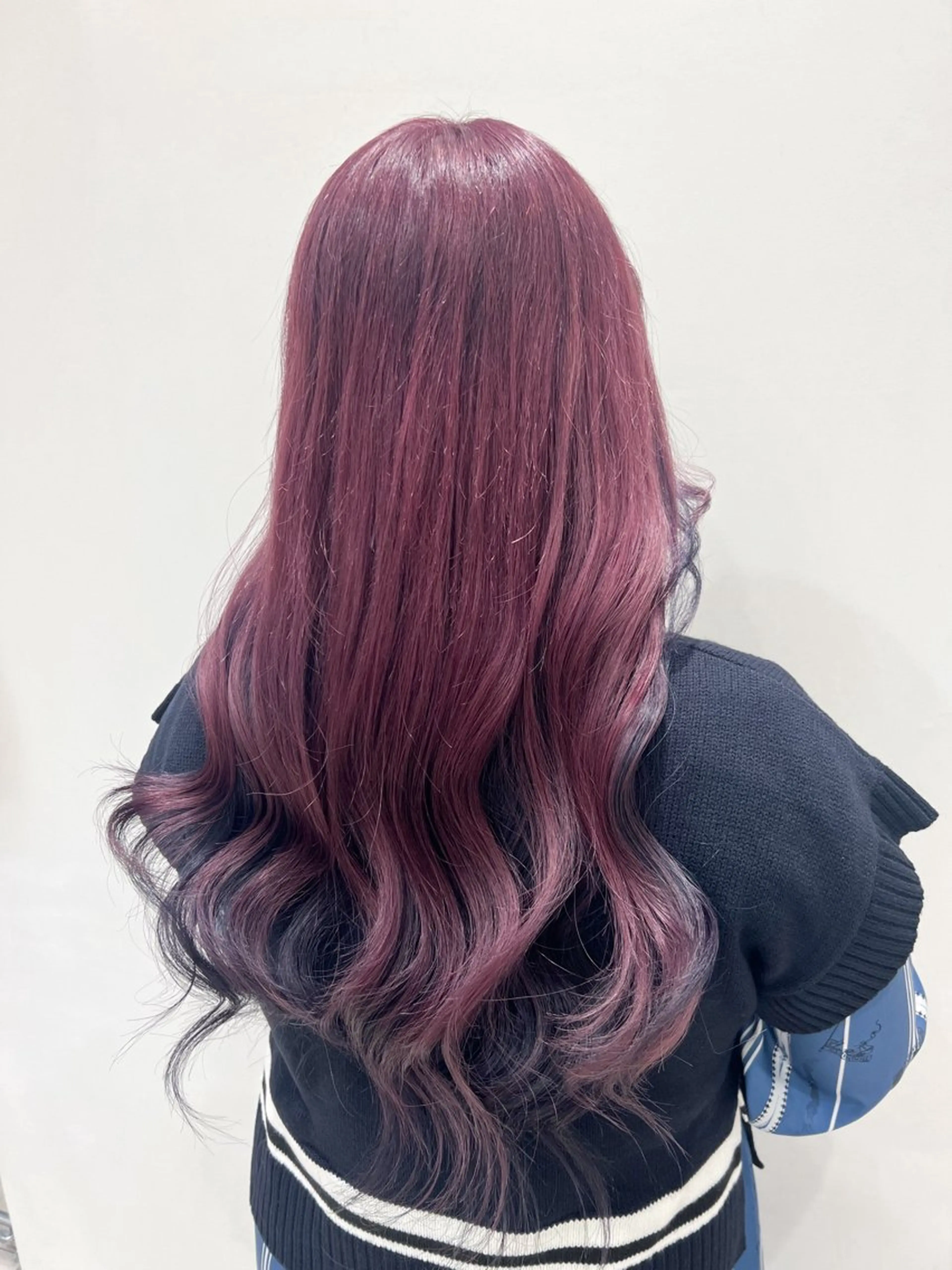 ロング カラー ブリーチ デザインカラー ラベンダーカラー ラベンダーグレー Beleza scelto所属・原宿/ハイトーン/ みずは🎀のヘアスタイル