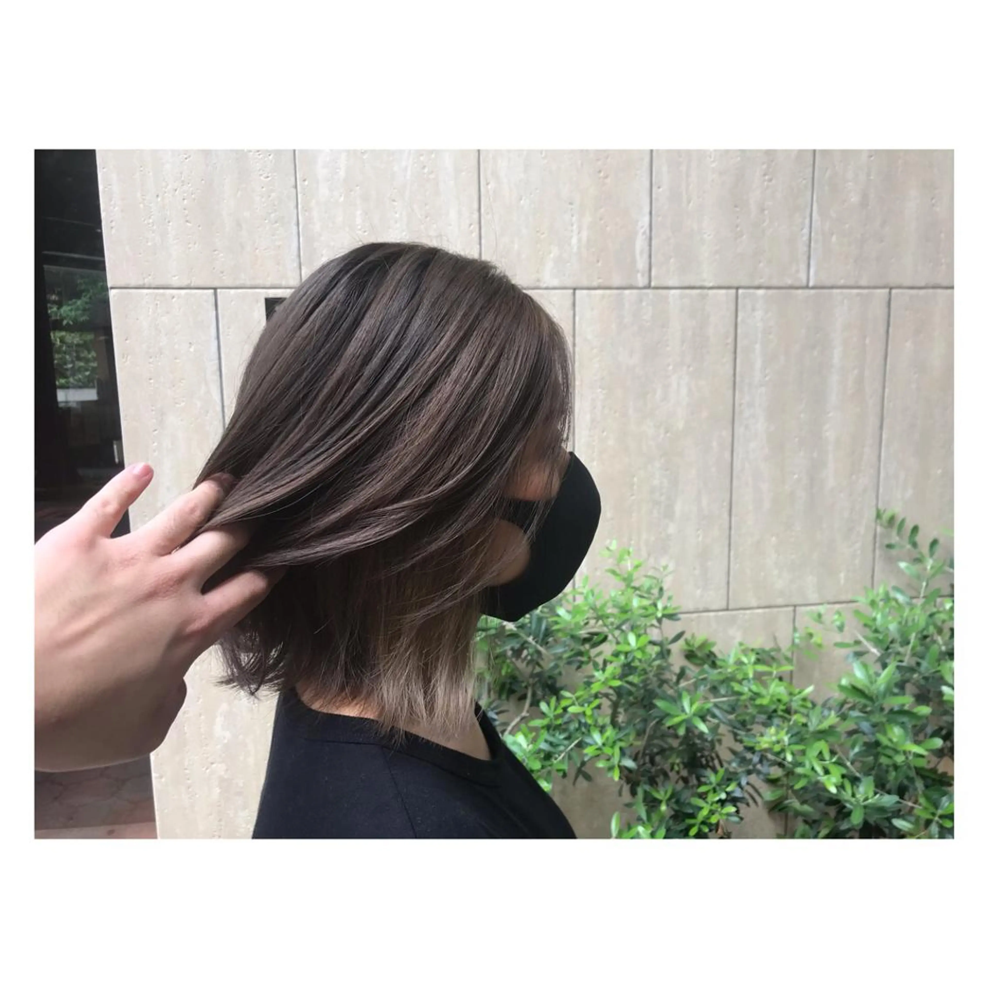 ミディアム カラー BASUKIA 西宮 甲子園口所属・𝙢𝙚𝙣'𝙨 𝙝𝙖𝙞𝙧高津のヘアスタイル