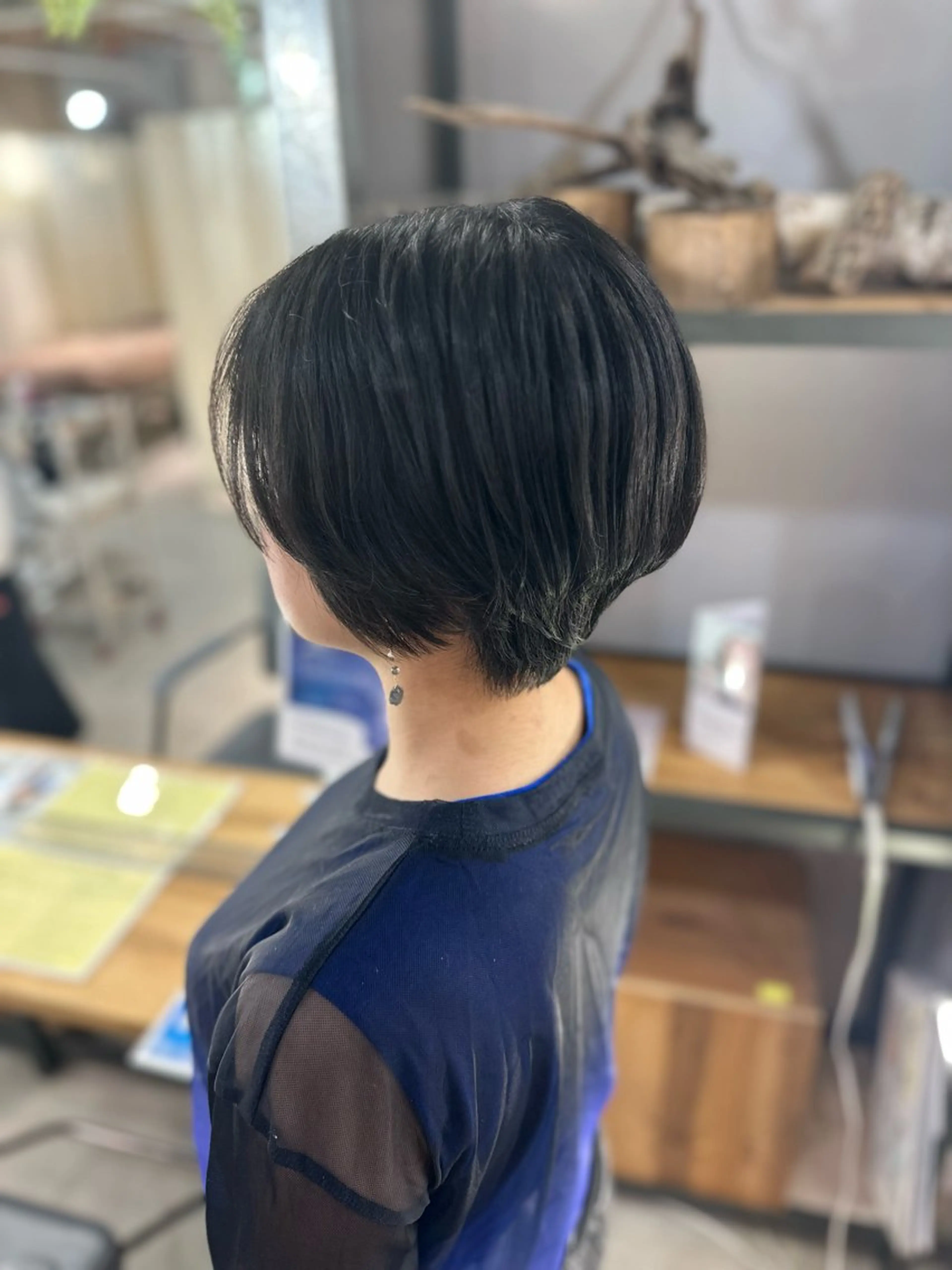 ショート ショートボブ ボブ ショートヘア 溜 一太のヘアスタイル
