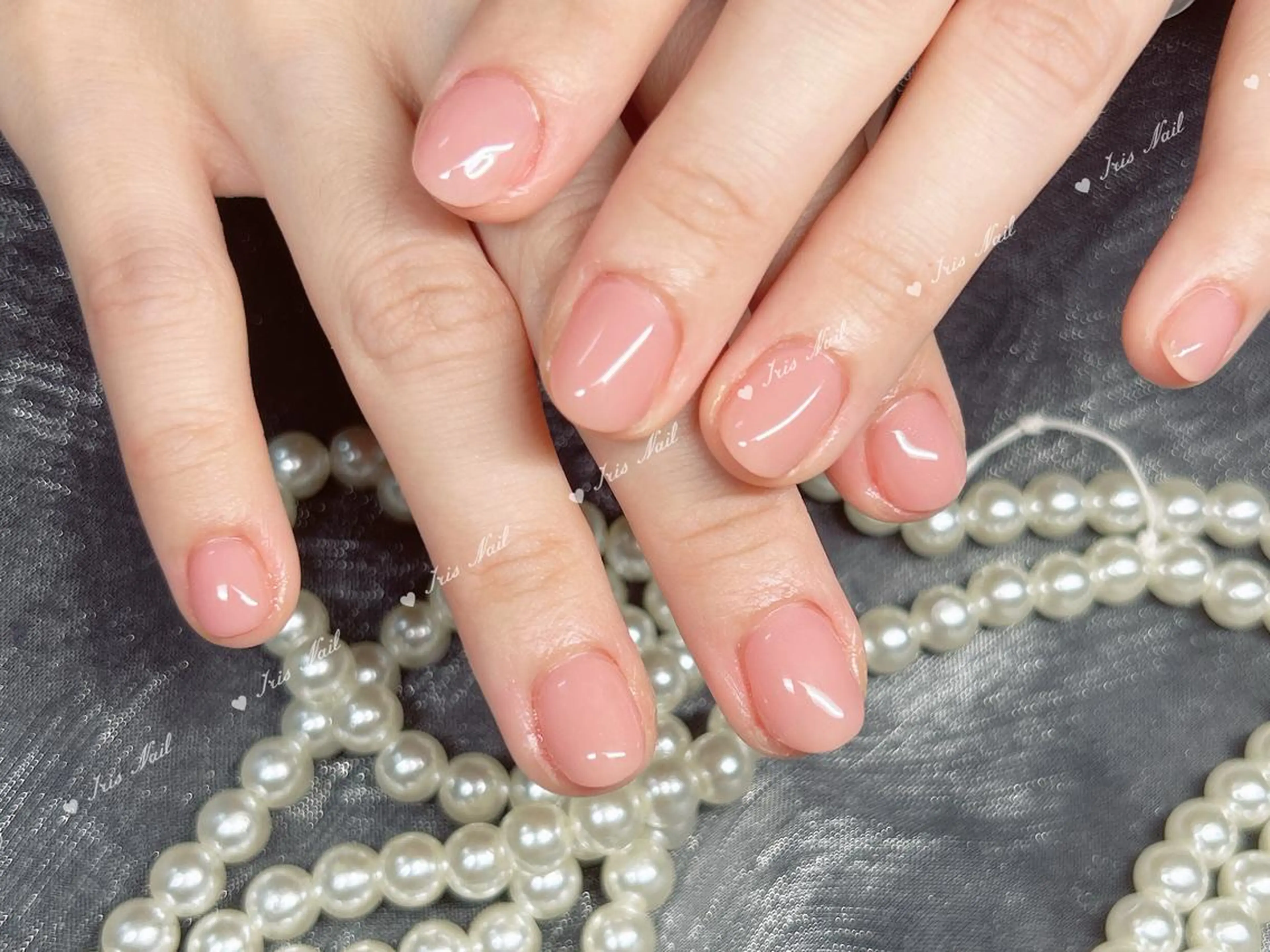 ネイル ワンカラーネイル シンプルネイル ハンドネイル ハンドケア IRIS NAIL大塚のネイルデザイン