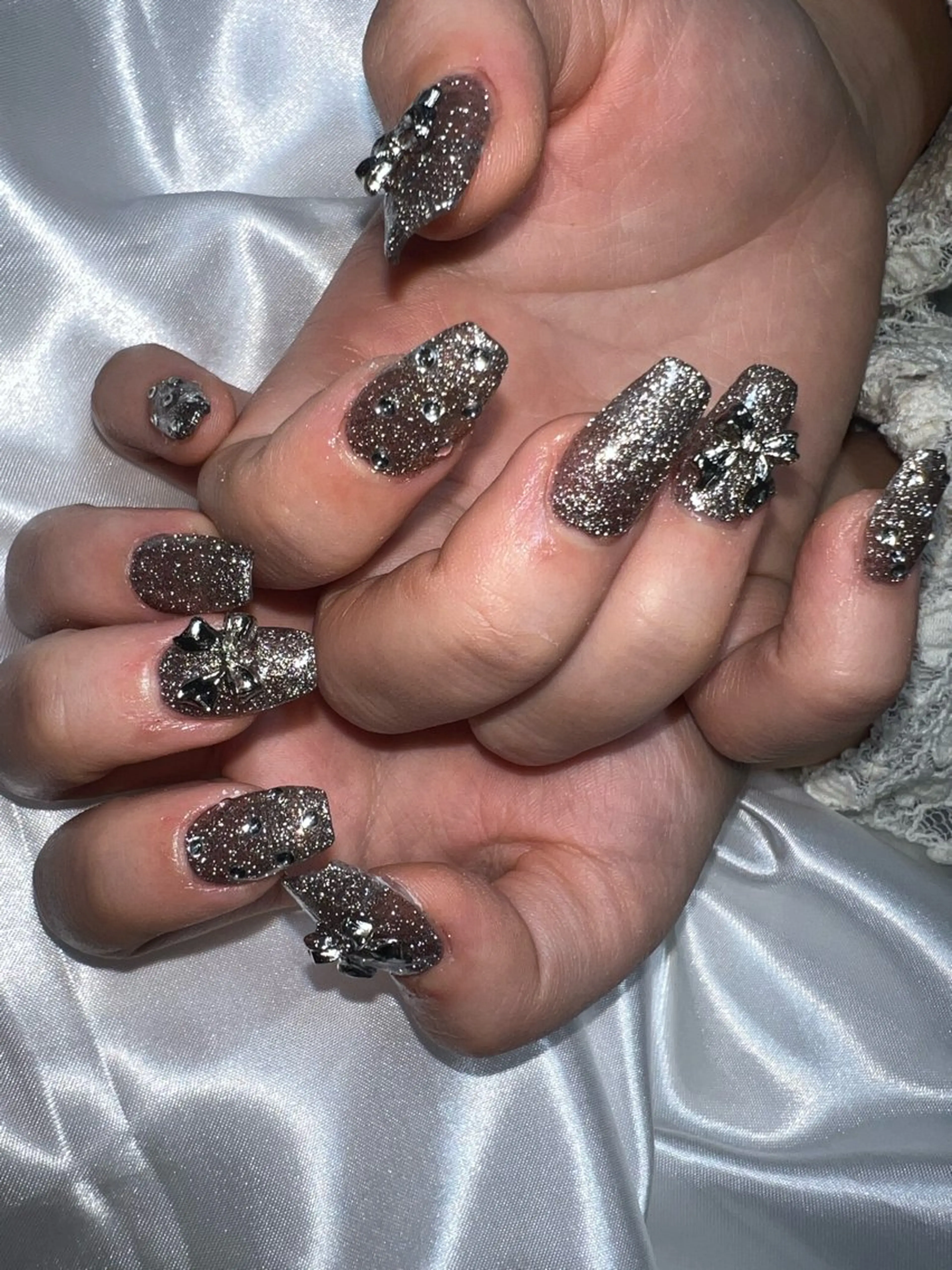 ネイル 成人式 ハンドネイル Ruana Nailのネイルデザイン
