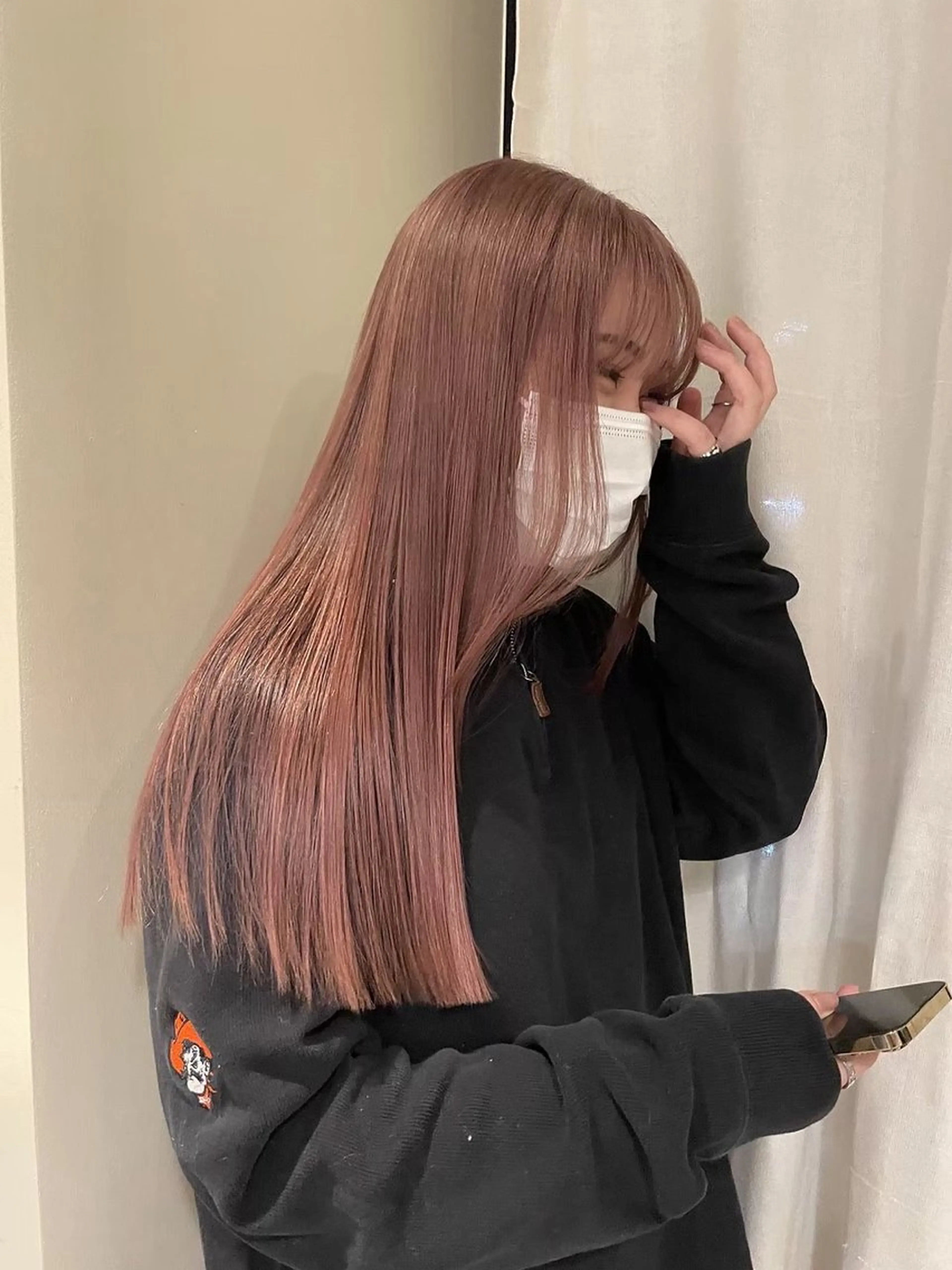 セミロング カラー 🎨デザイン🥇 美髪・艶髪　日暮千敬のヘアスタイル