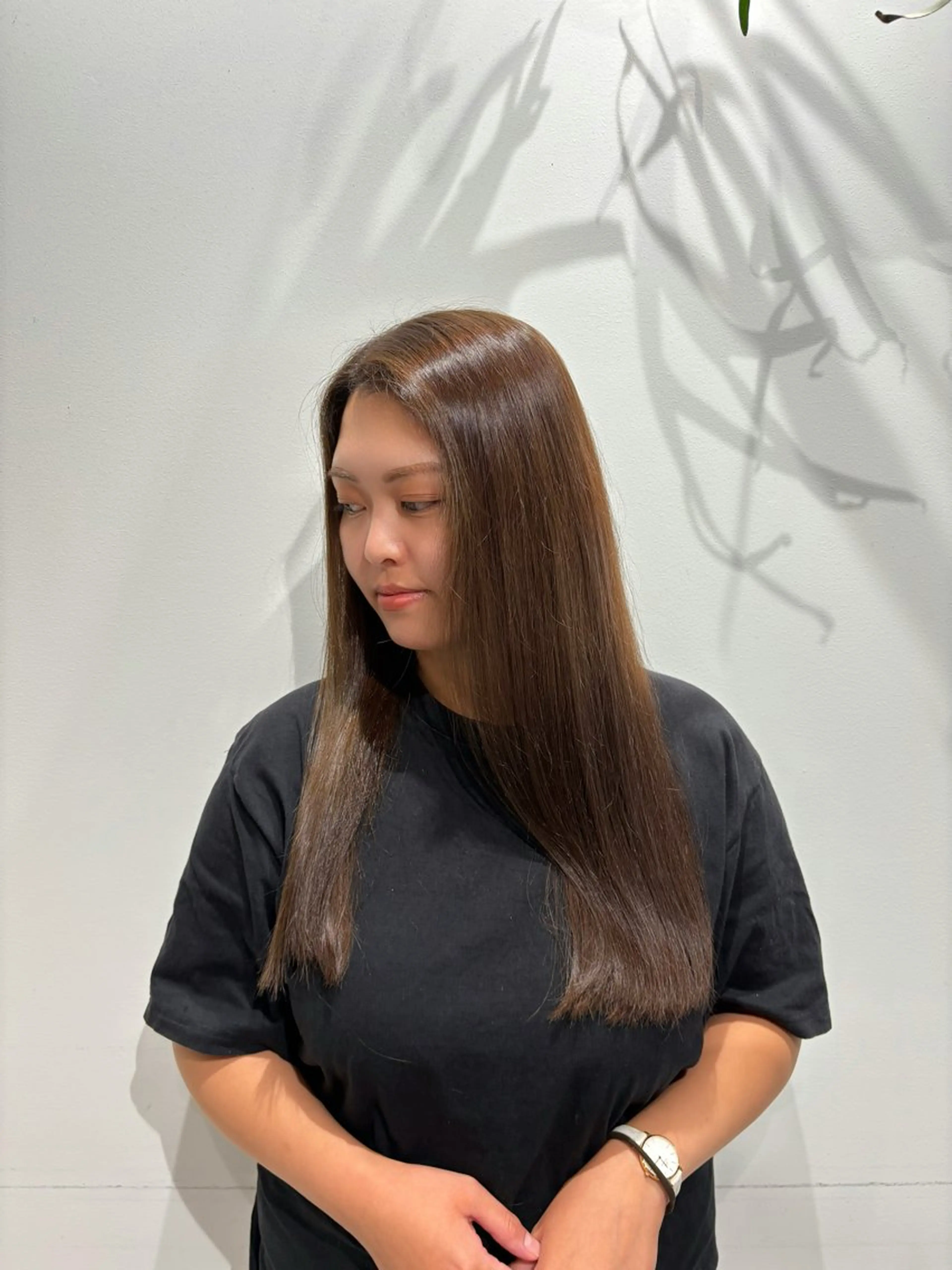 カラー なかもと あおいのヘアスタイル