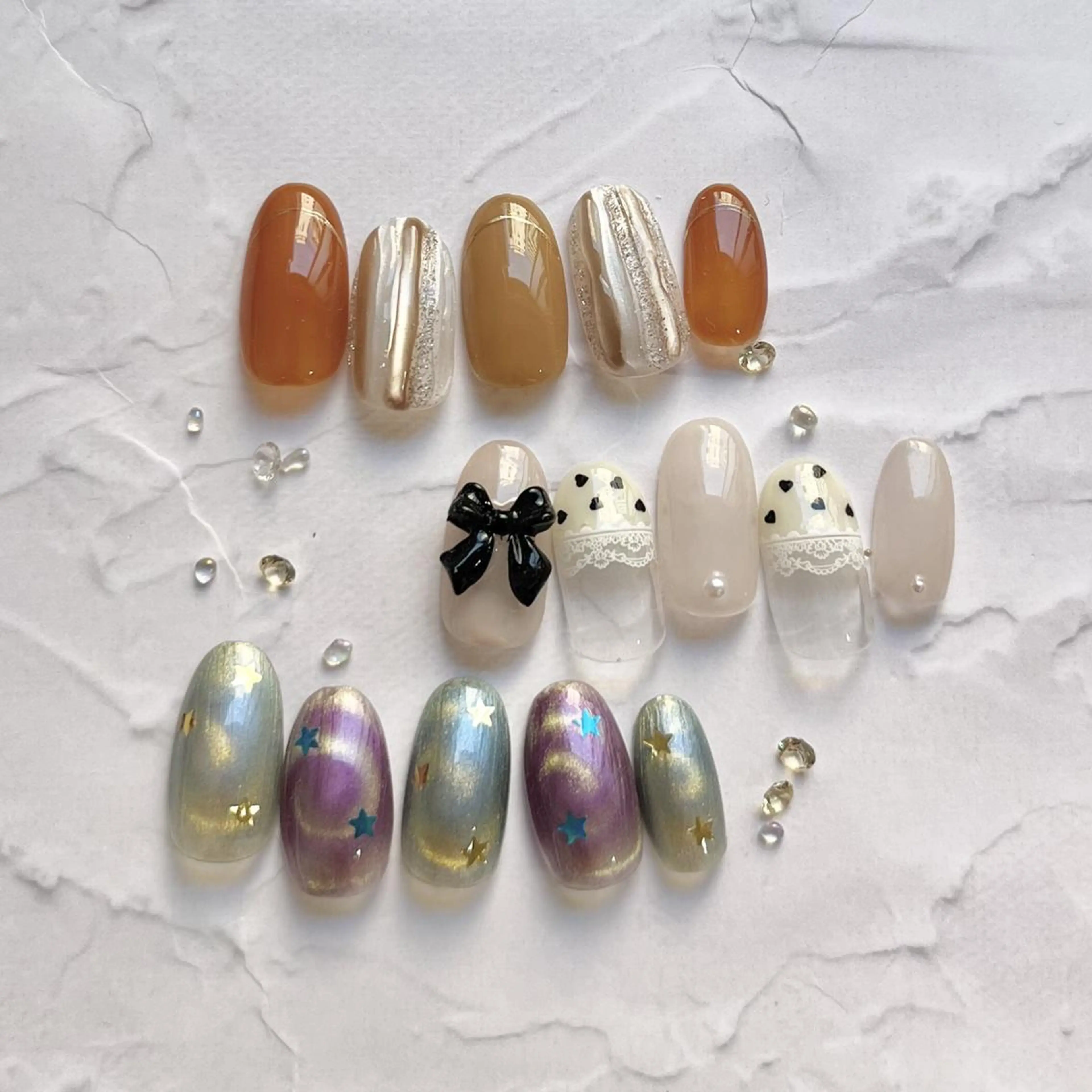 選べるボリューム定額nailコース🍩※ジェルオフありの方はこちらから予約可✨の写真
