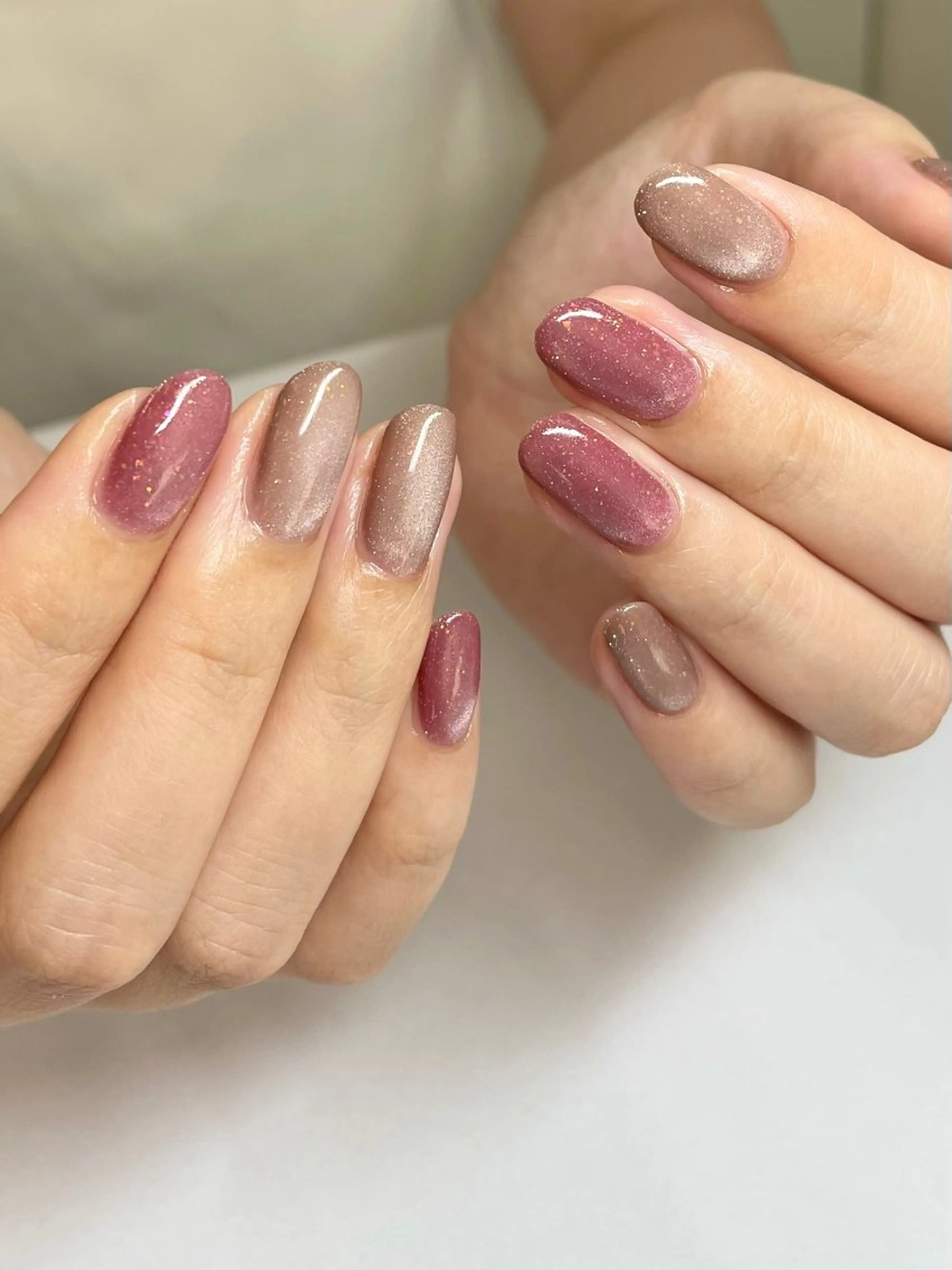 ネイル マグネットネイル マグネットワンカラー ワンカラーネイル nailroom lilasのネイルデザイン