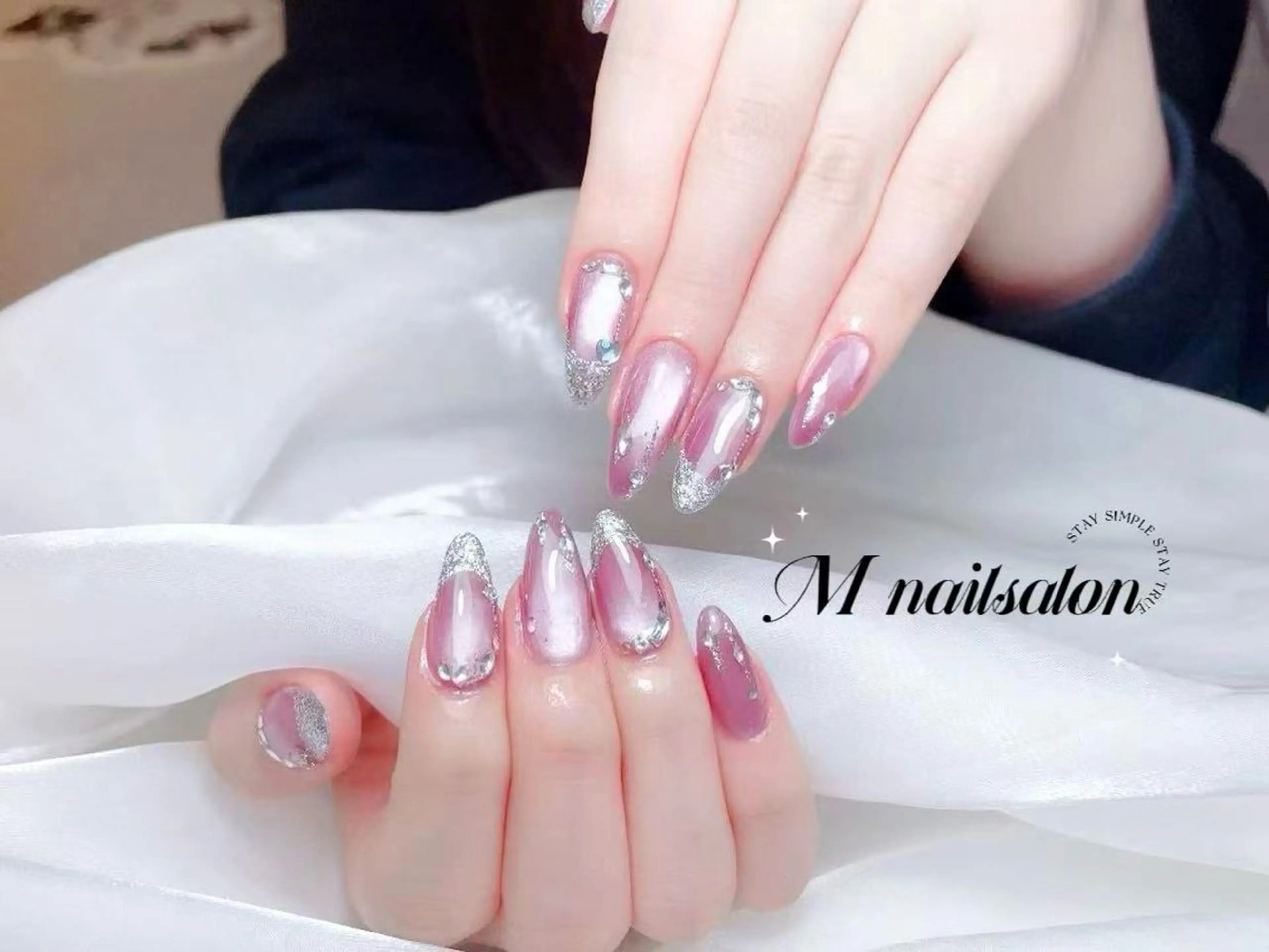 ネイル M🌷nail 長さだし専門店のネイルデザイン