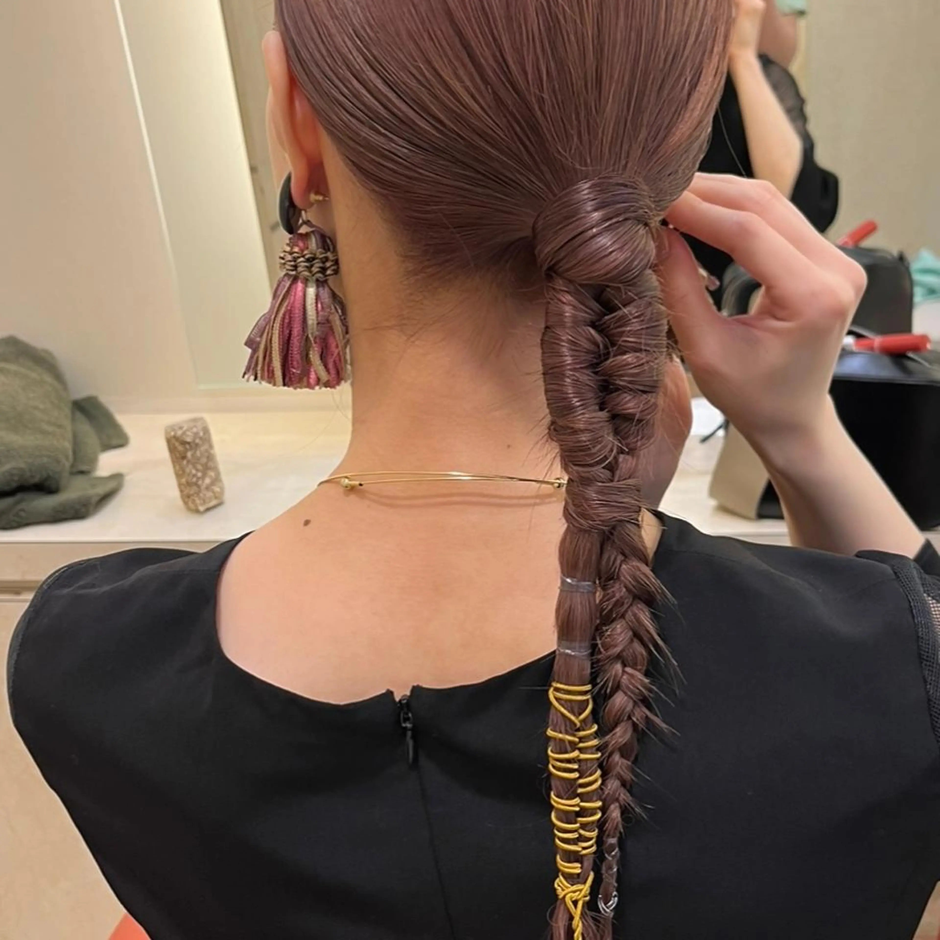 ロング カラー ヘアアレンジ 垢抜けhair / 似合わせ診断🌞スズのその他イメージ