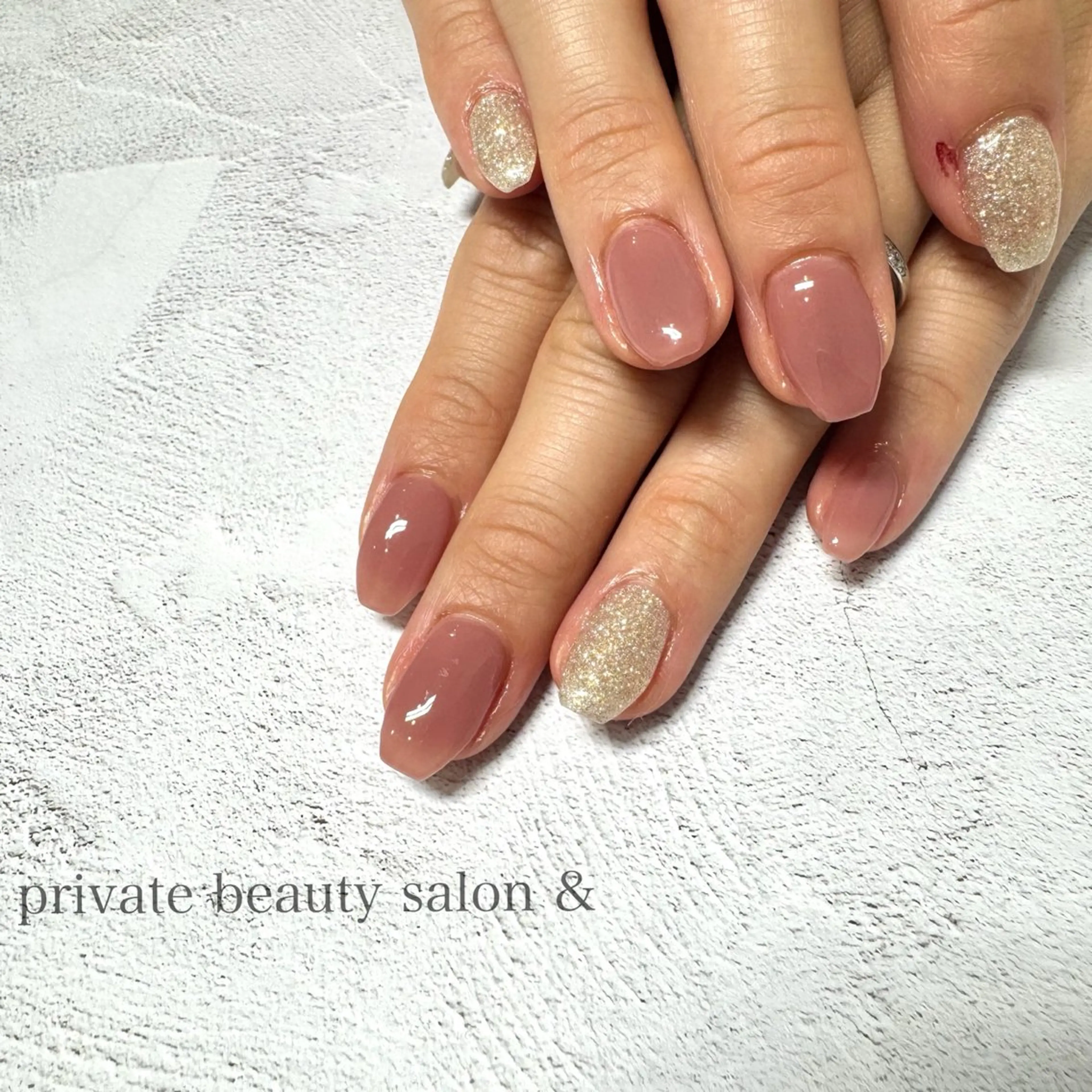 ネイル private beauty salon &所属・＆草津店 田中 歩のネイルデザイン