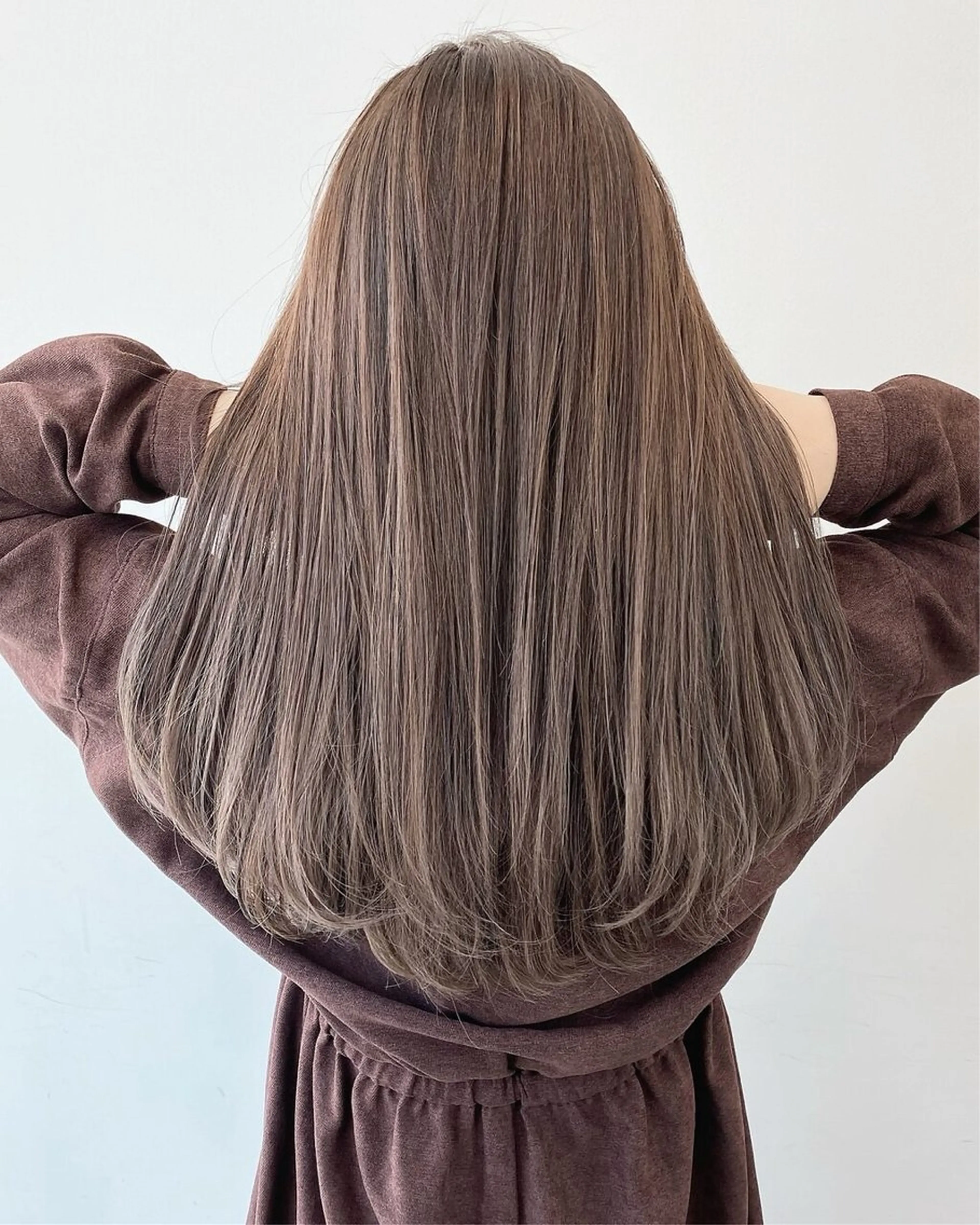 ロング カラー ヘアカラー ✨韓国艶髪✨ケア ブリーチ🫧アキラのヘアスタイル