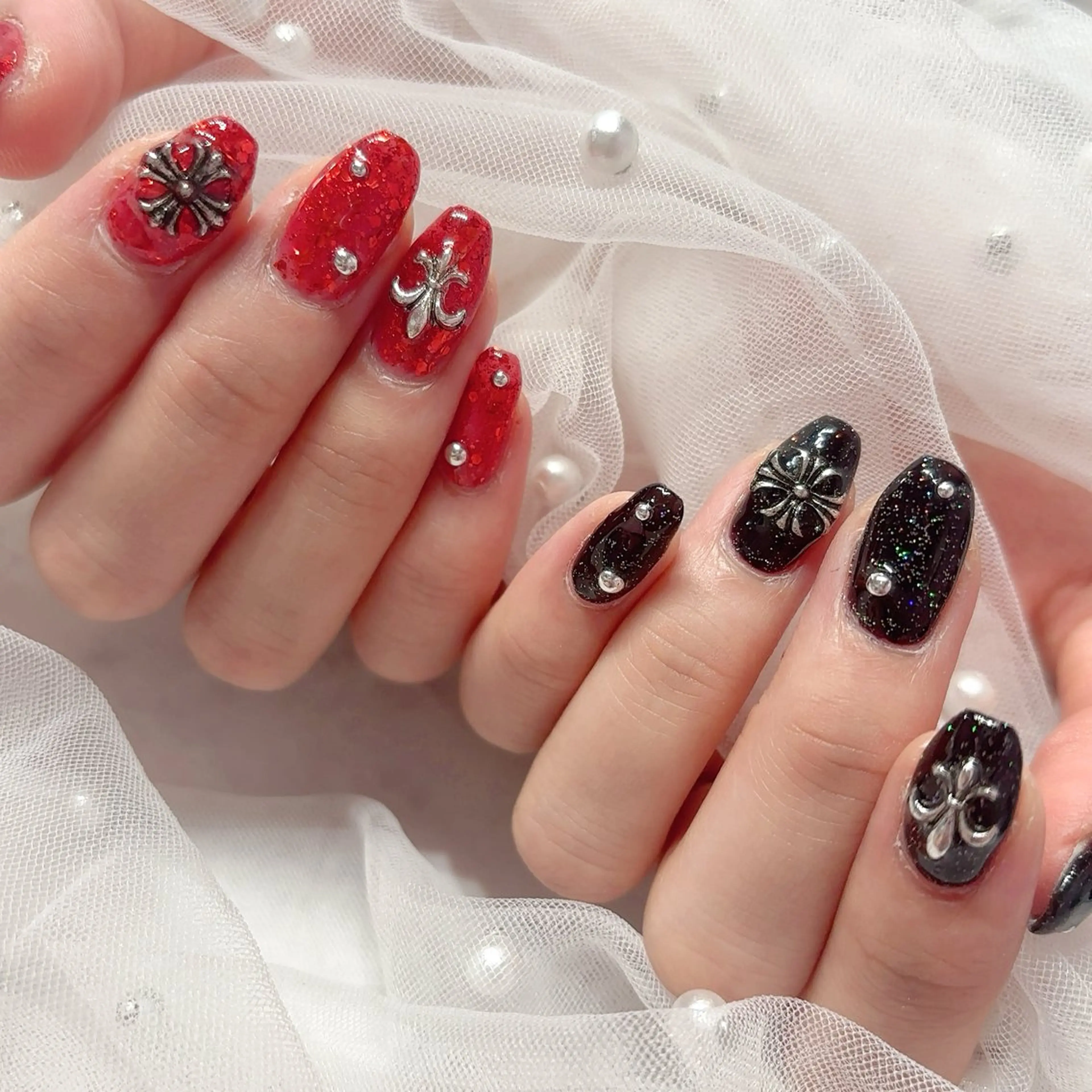 ネイル ハンドネイル あ きのネイルデザイン