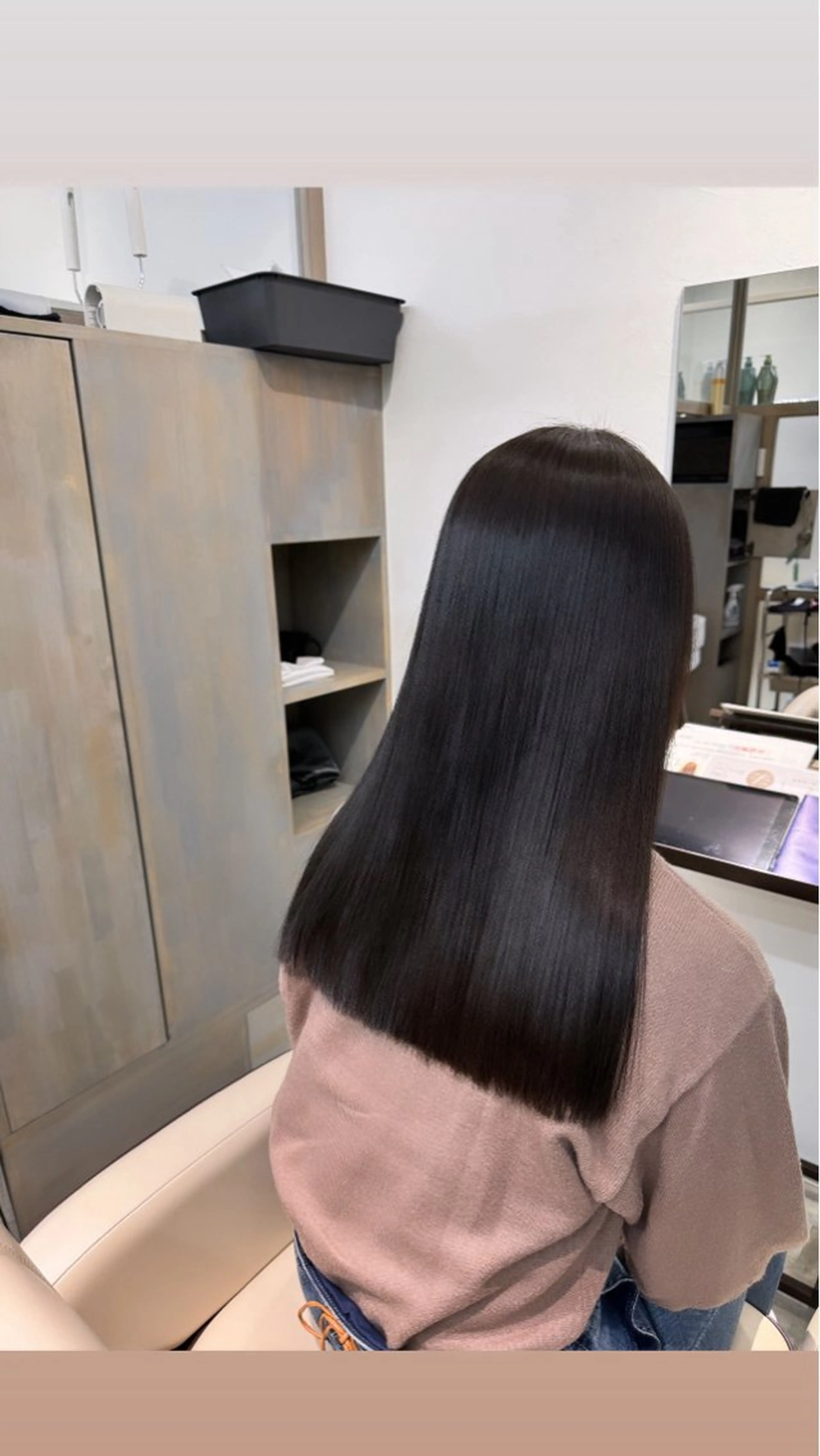ロング カラー ロング トリートメント 髪質改善×艶カラー Haruのヘアスタイル