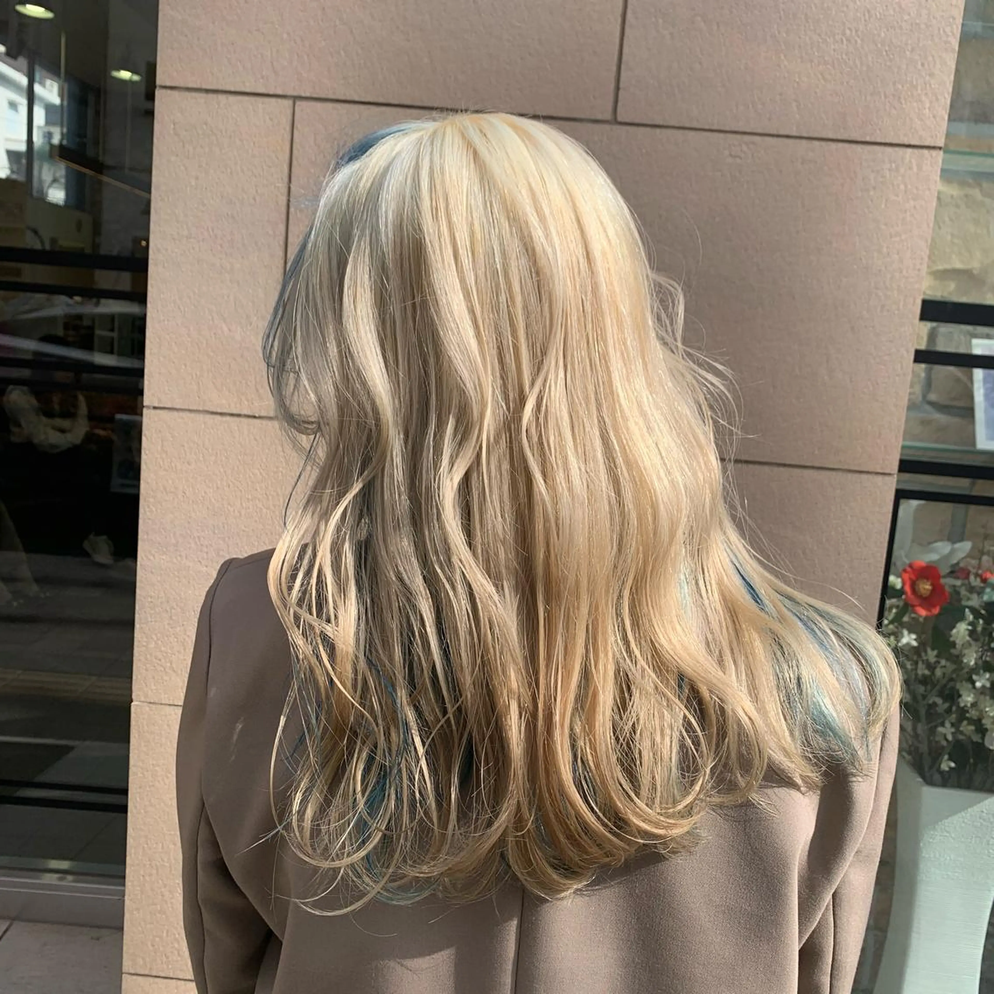 カラー 海外girl🤎 透明感ベージュmaoのヘアスタイル
