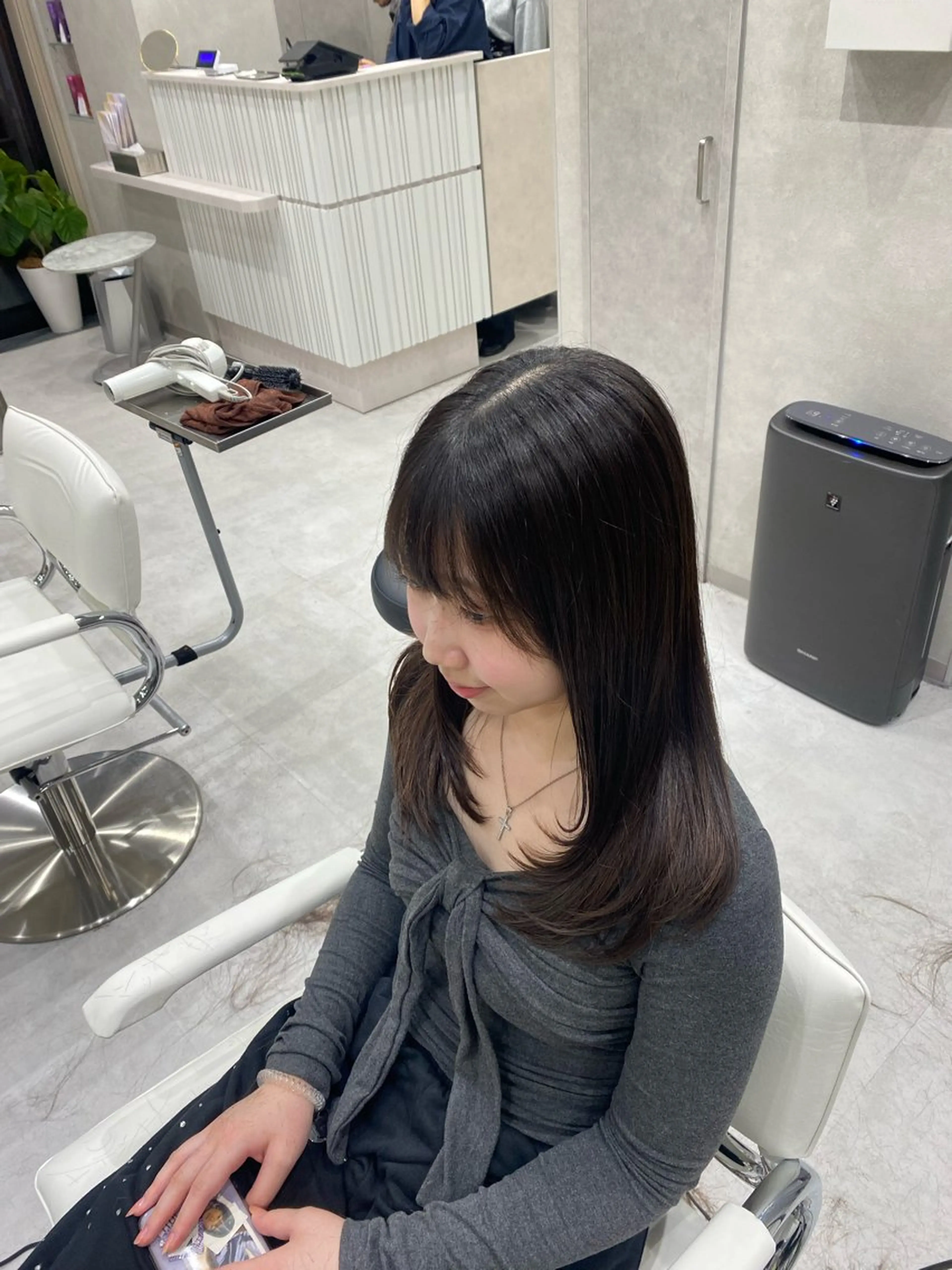 ロング カット トリートメント 髪質改善/美髪矯正 🫧山本勇輝🫧のヘアスタイル