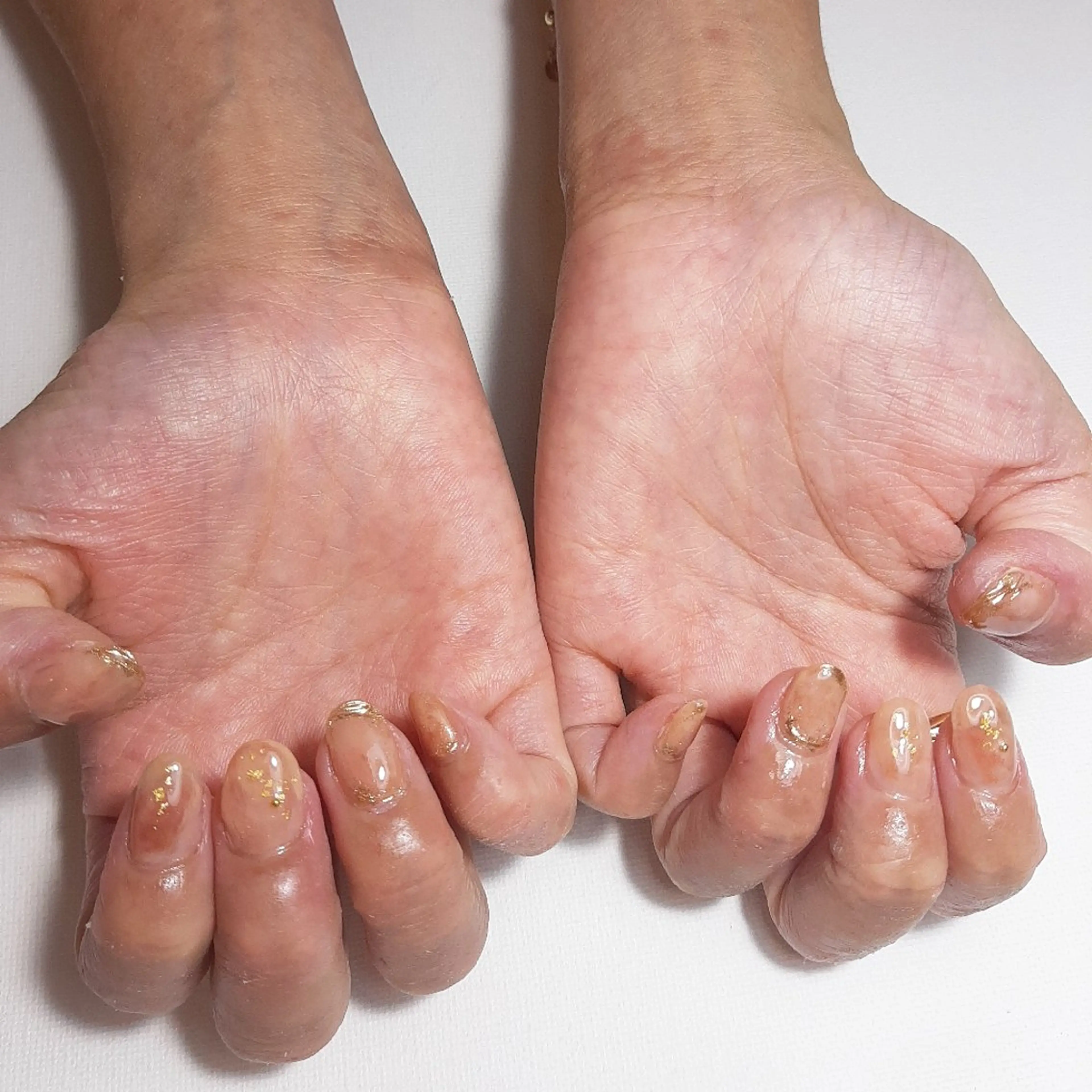 ネイル ジェルネイル 持ち込み ニュアンスネイル ショートネイル owlnail /持込みデザイン専門のネイルデザイン