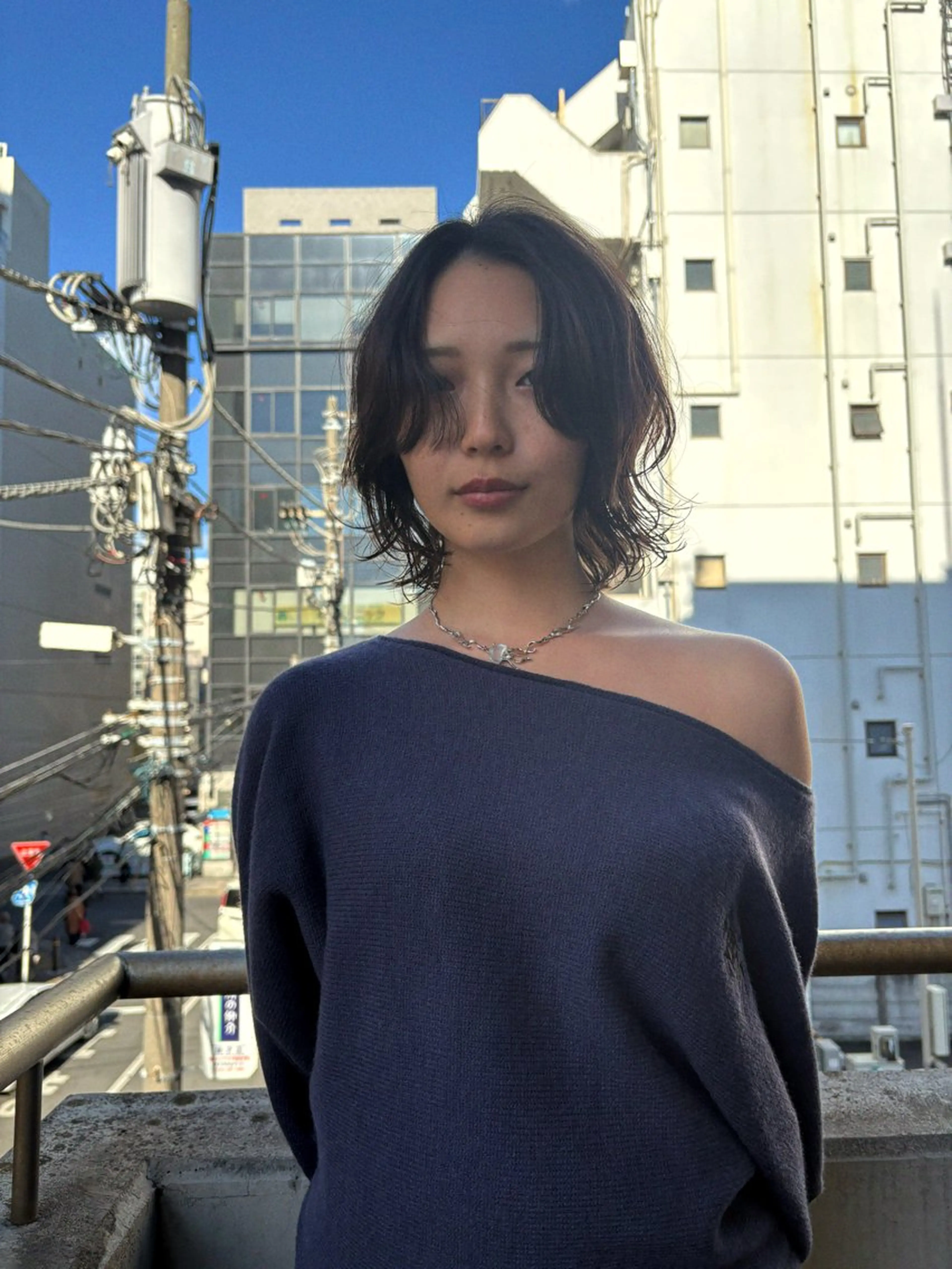 ミディアム パーマ パーマ特化/ 藤沢/HYOのヘアスタイル