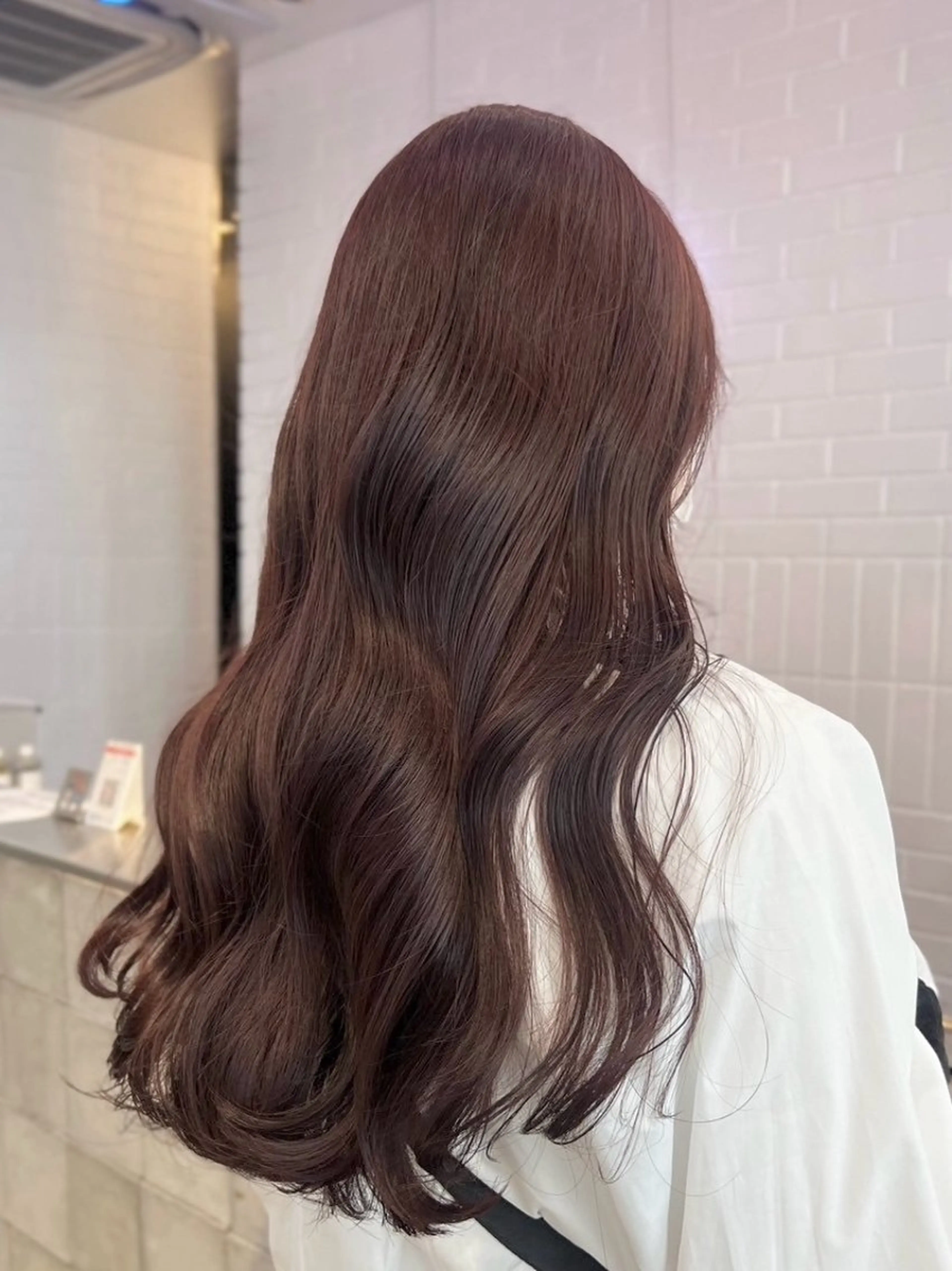 カラー ベージュ×艶🍨 mihoのヘアスタイル
