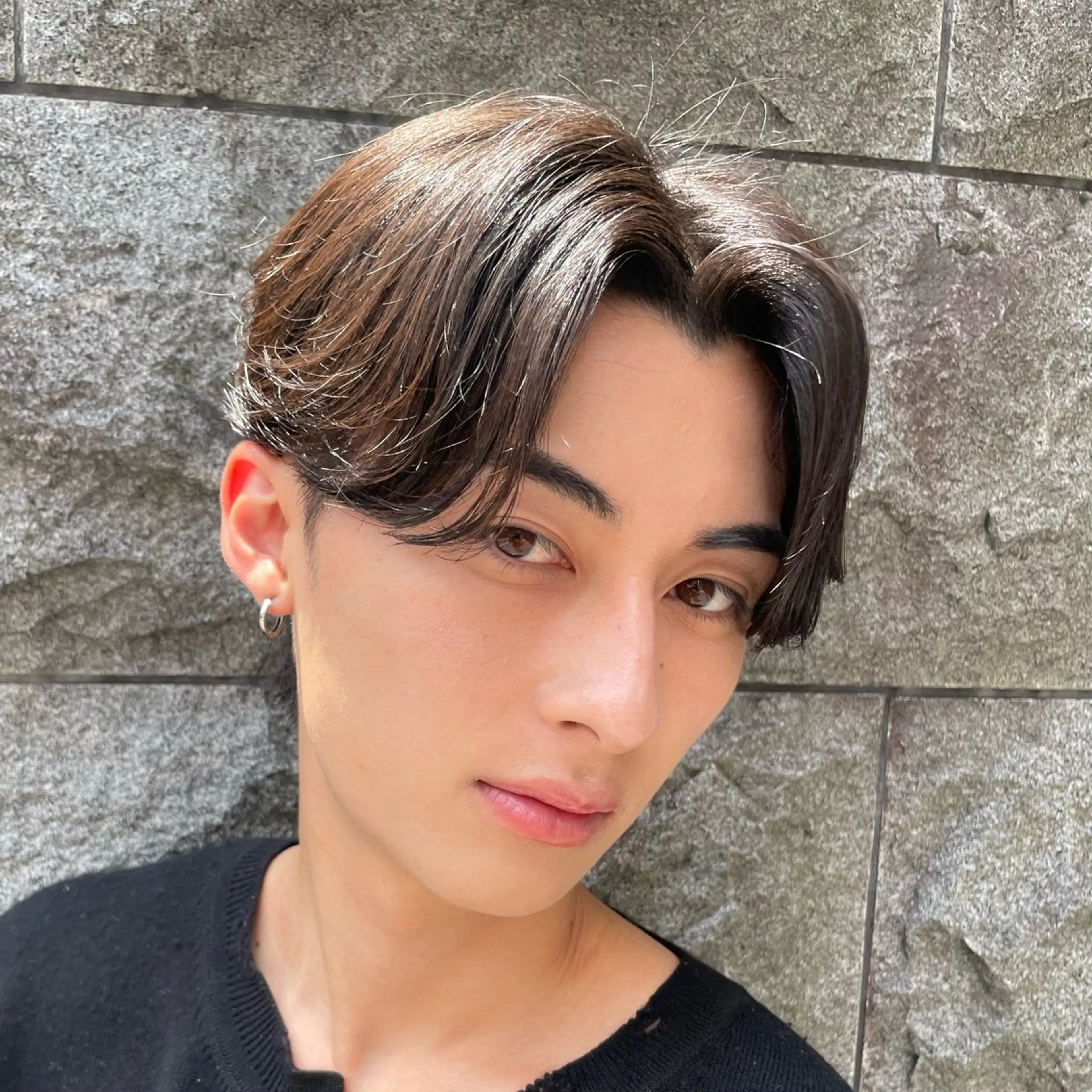 ショート カラー パーマ ヘアアレンジ メンズ カット パーマ トリートメント ヘアセット 亀井隆汰/メンズ専門 パーマ特化美容師のヘアスタイル