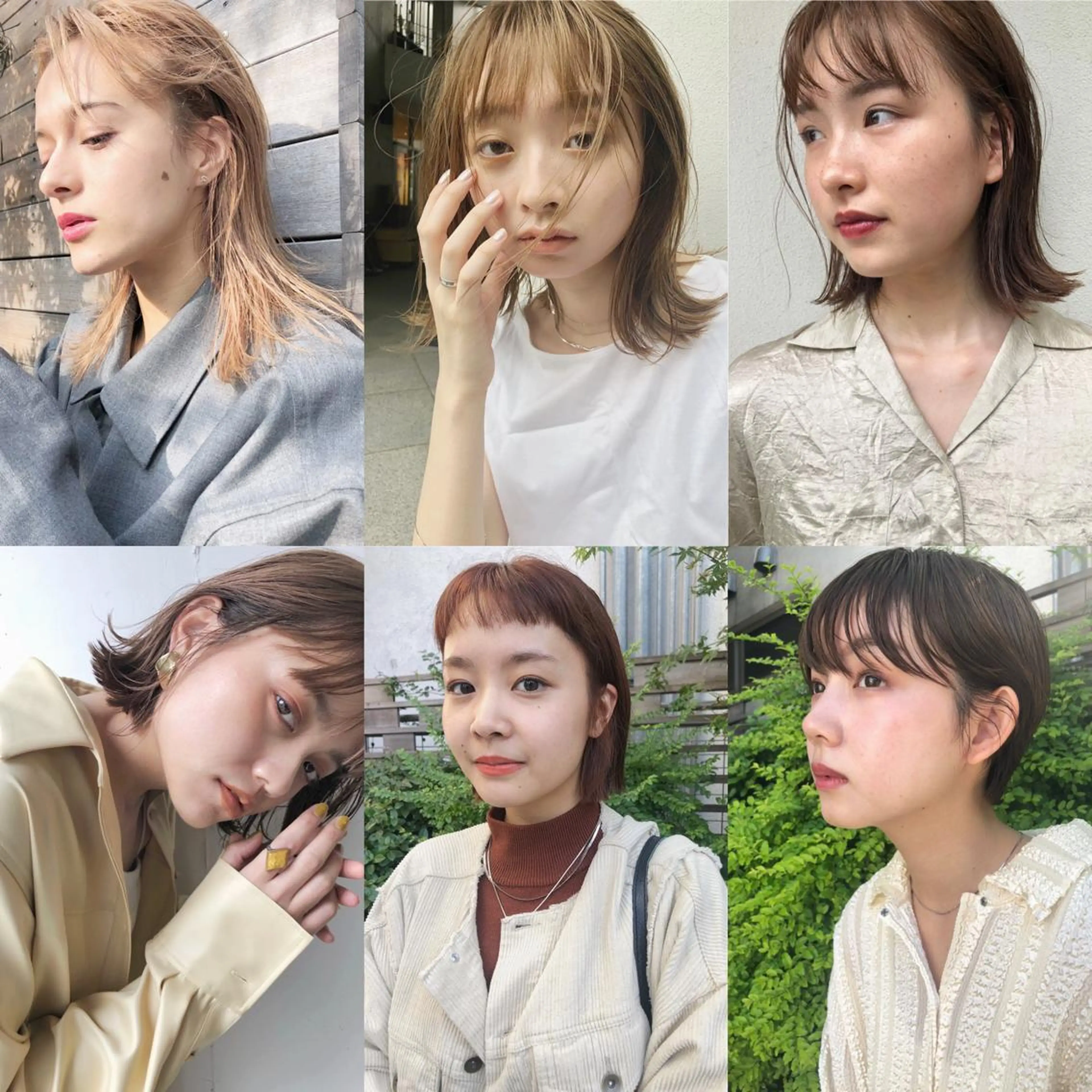 ミディアム カラー ハイトーンカラー ボブ PALAN K-Beauty SHINJUKU所属・“ミニモ最高評価獲得 “代表"Kohei"のヘアスタイル