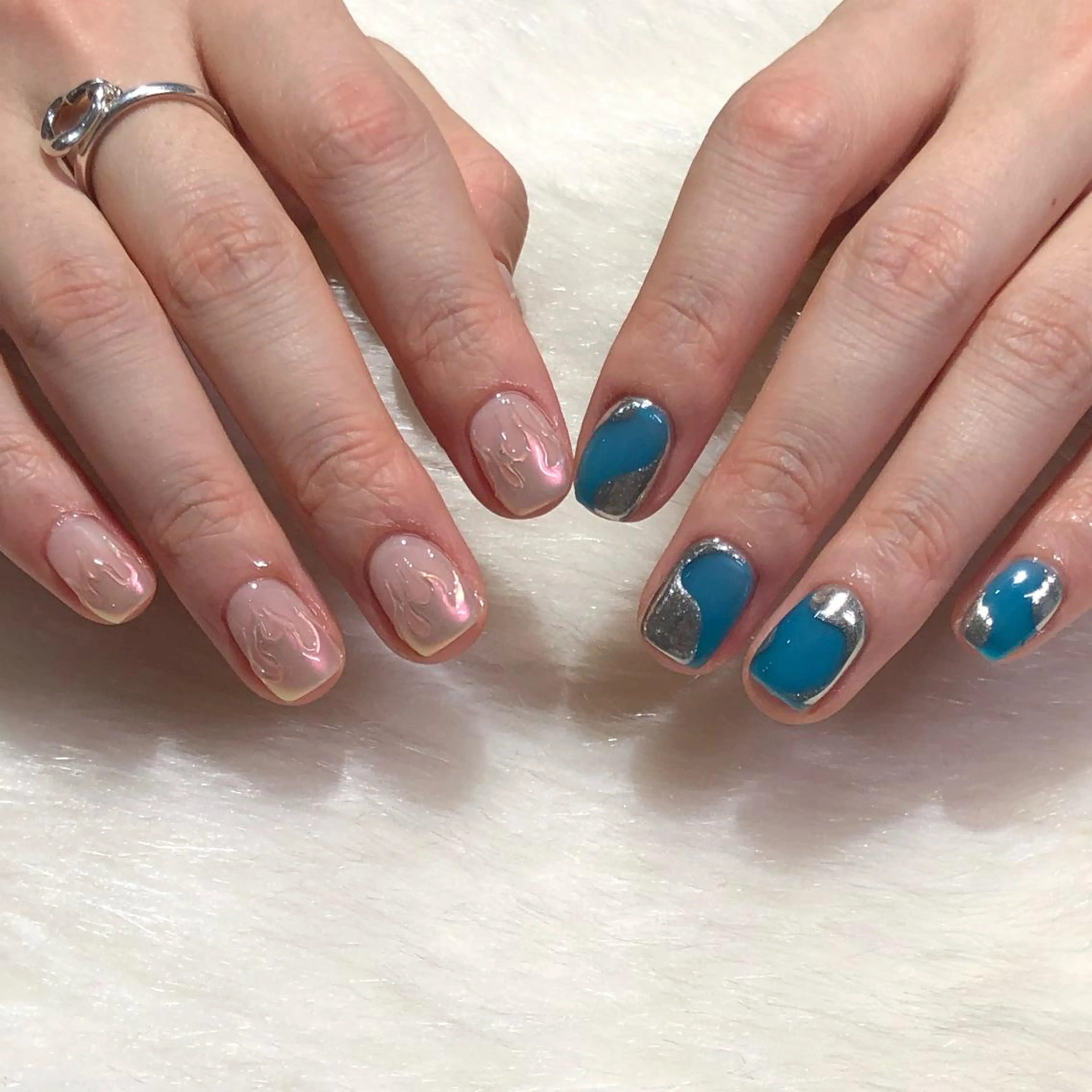 ネイル ハンドネイル フットネイル ハンドケア Nes.Nail所属・Miyagi Asamiのネイルデザイン