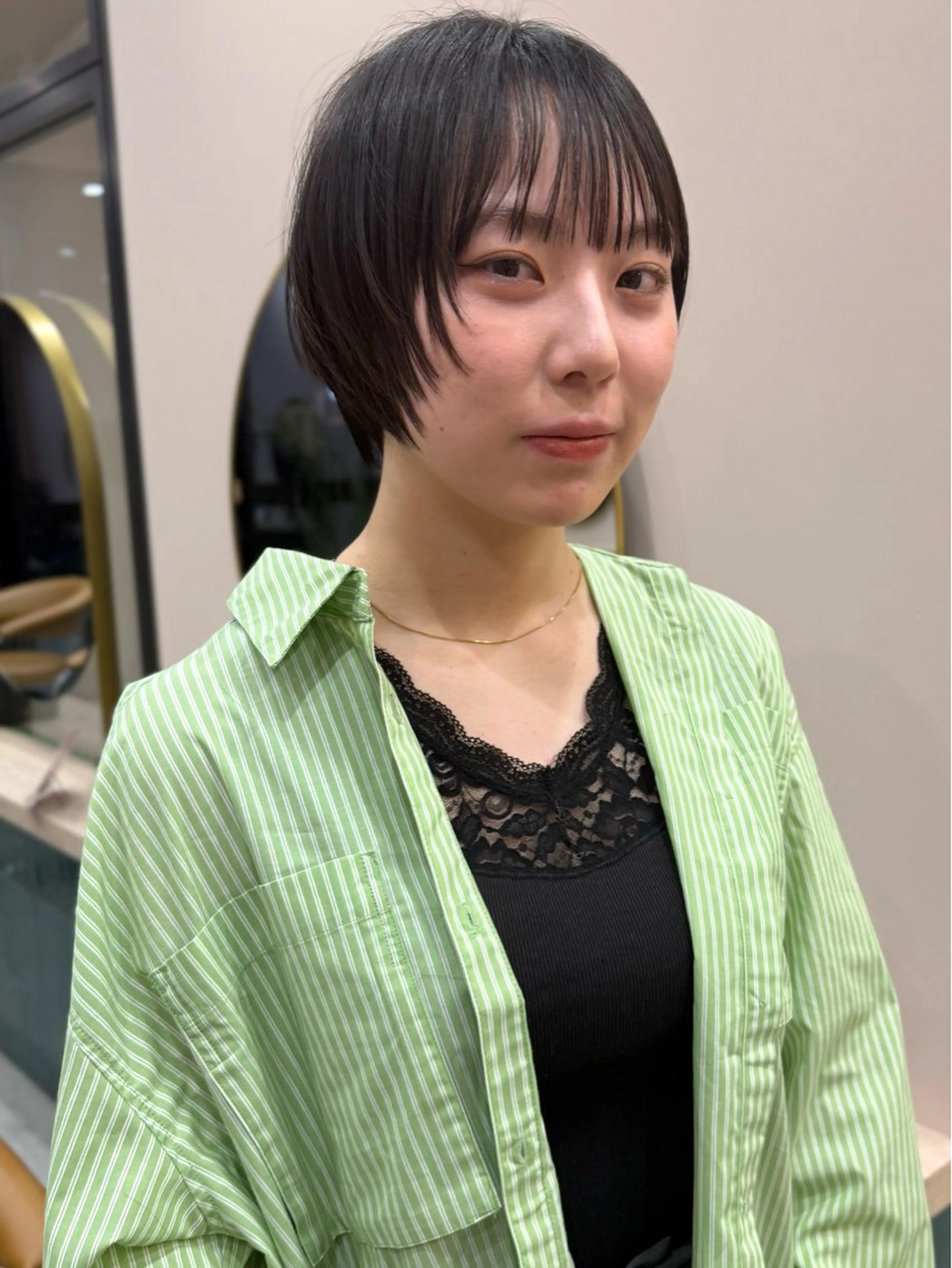 ショート カット トリートメント Saki 🍋透明感 カラー/レイヤーのヘアスタイル