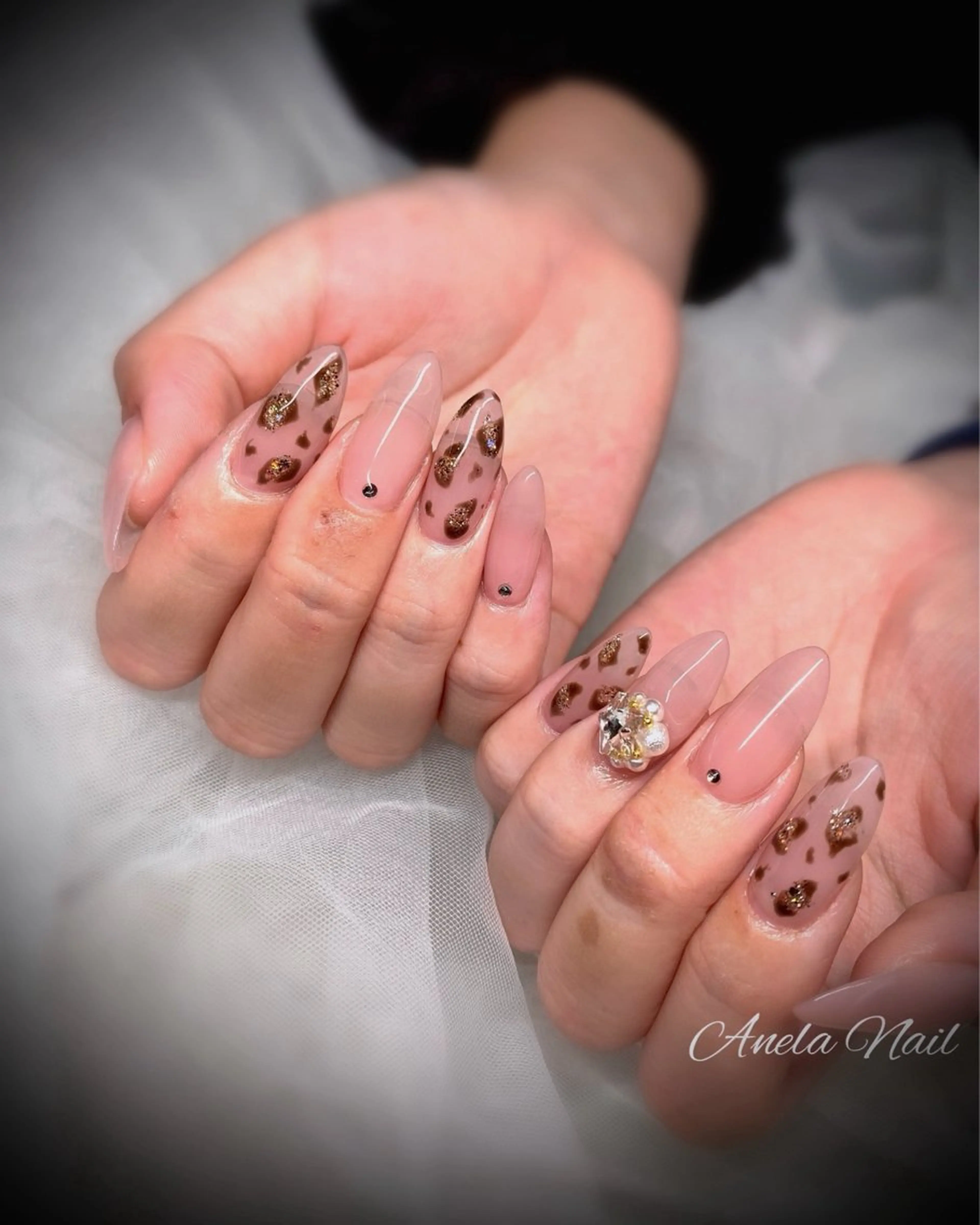 ネイル アニマル柄 Anela Nailのネイルデザイン