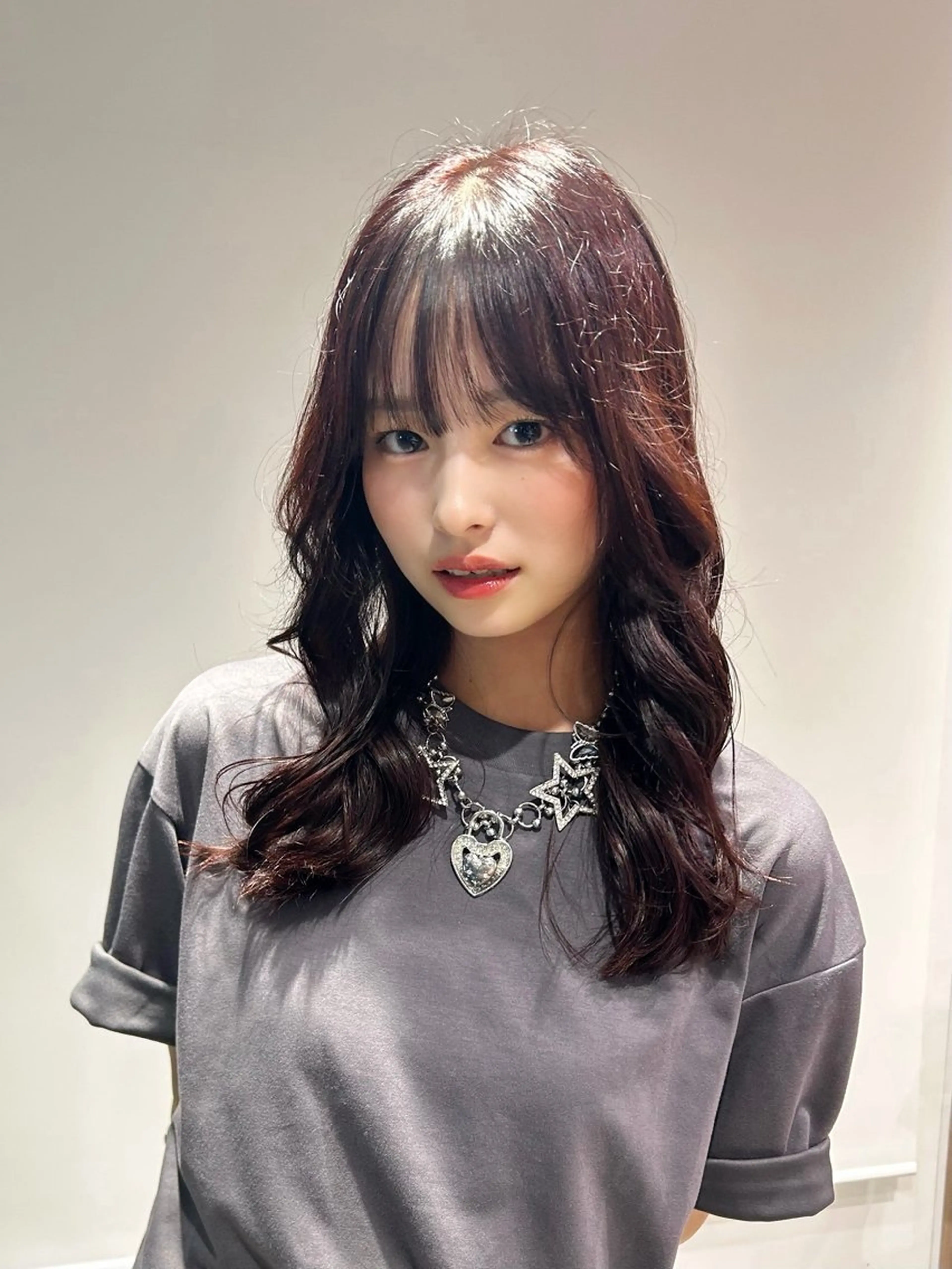 カラー ヘアカラー 塚下 怜菜のヘアスタイル