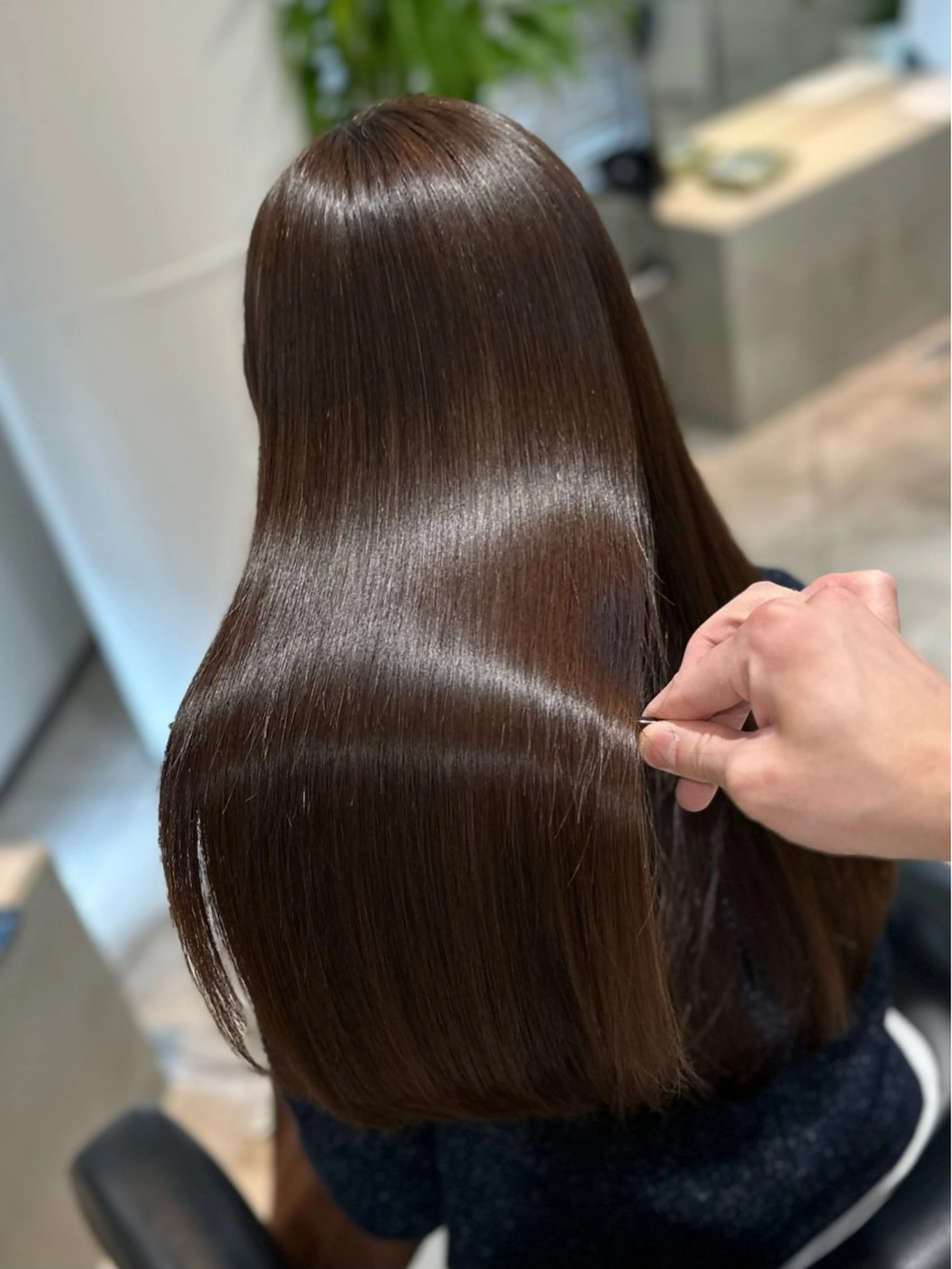ロング パーマ カット 縮毛矯正 トリートメント 艶髪🫧美髪特化 関口太郎のヘアスタイル
