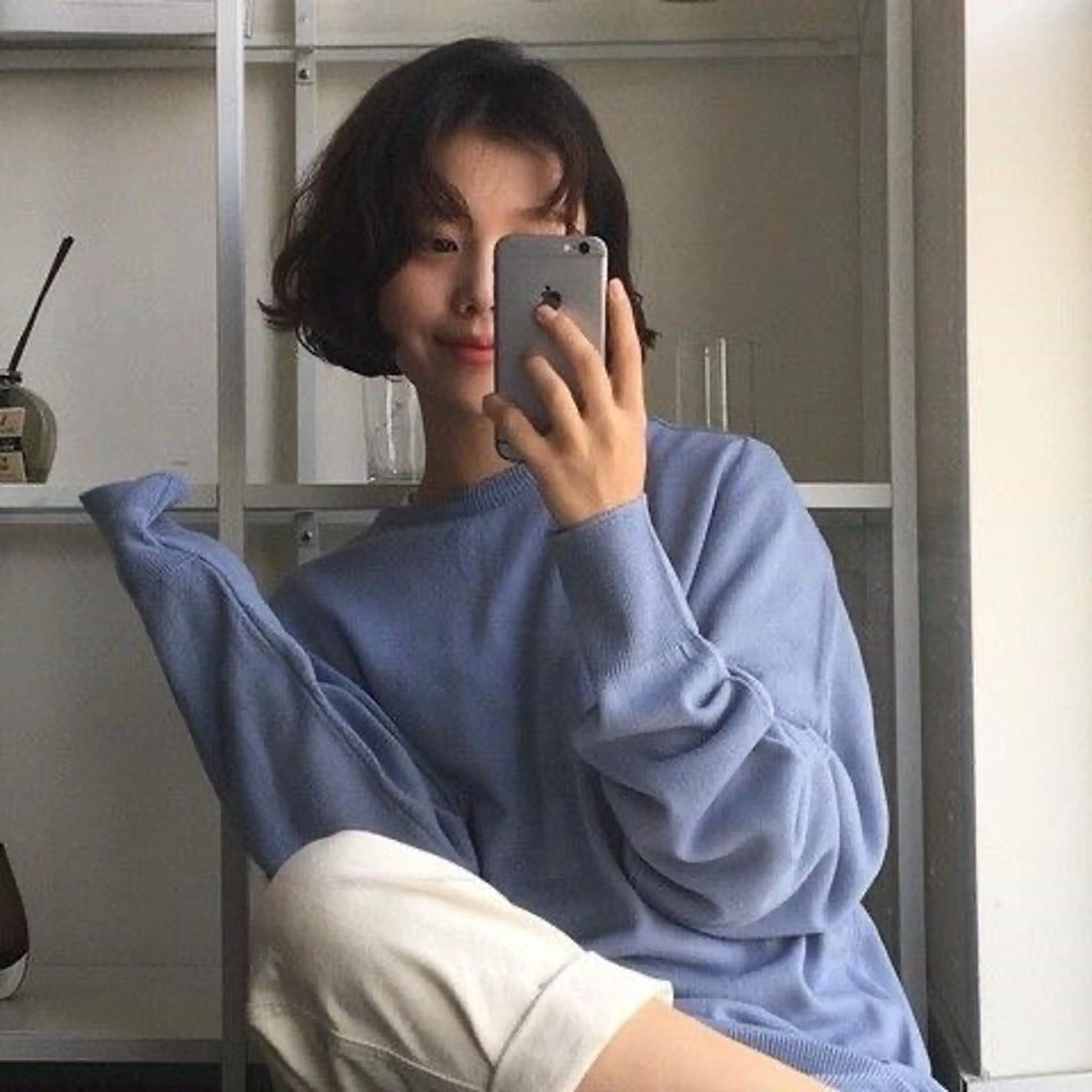 ミディアム パーマ カット パーマ お悩み解決パーマ hana🩰のヘアスタイル