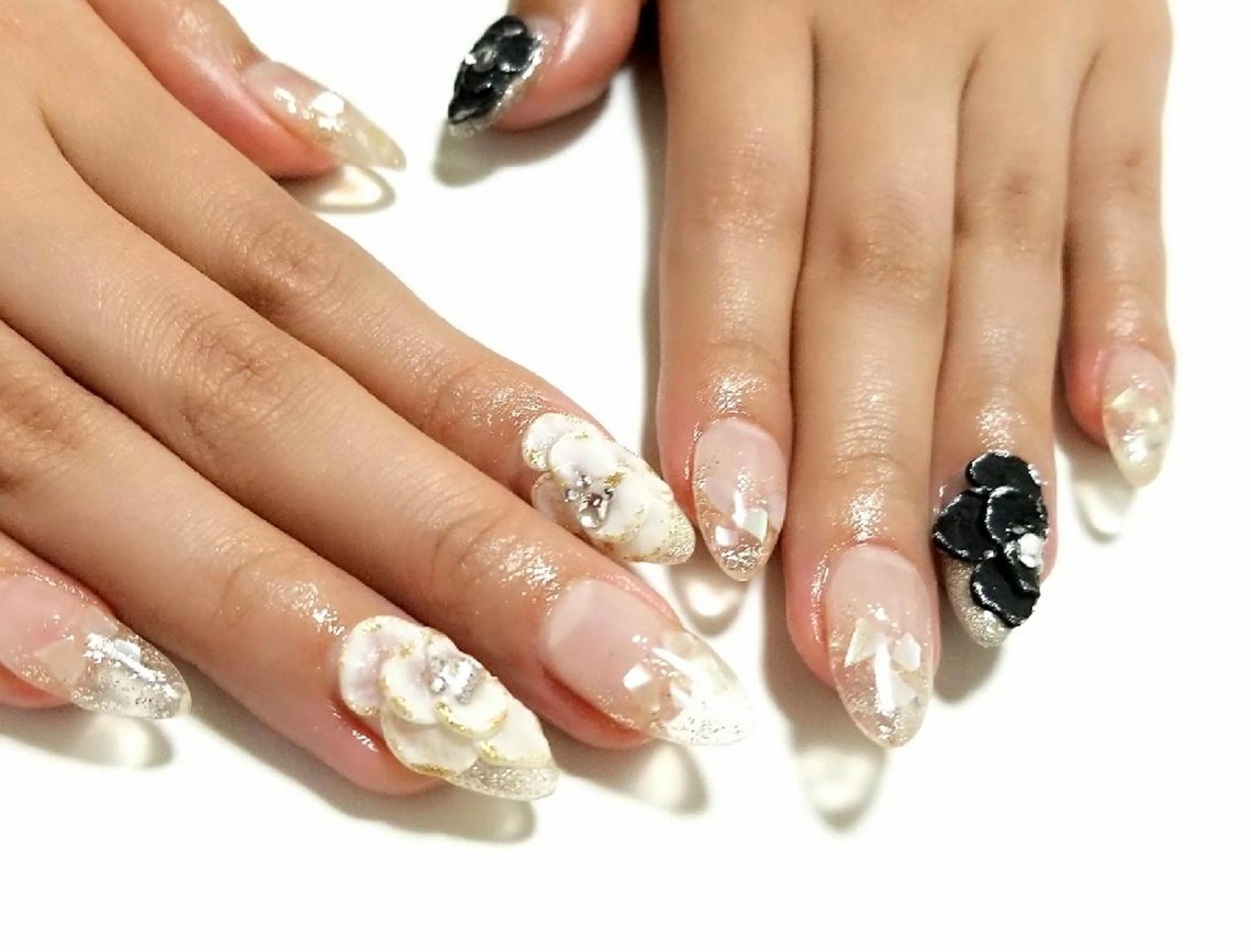 ネイル 成人式 スカルプネイル Lien nail リアン　ネイルのネイルデザイン