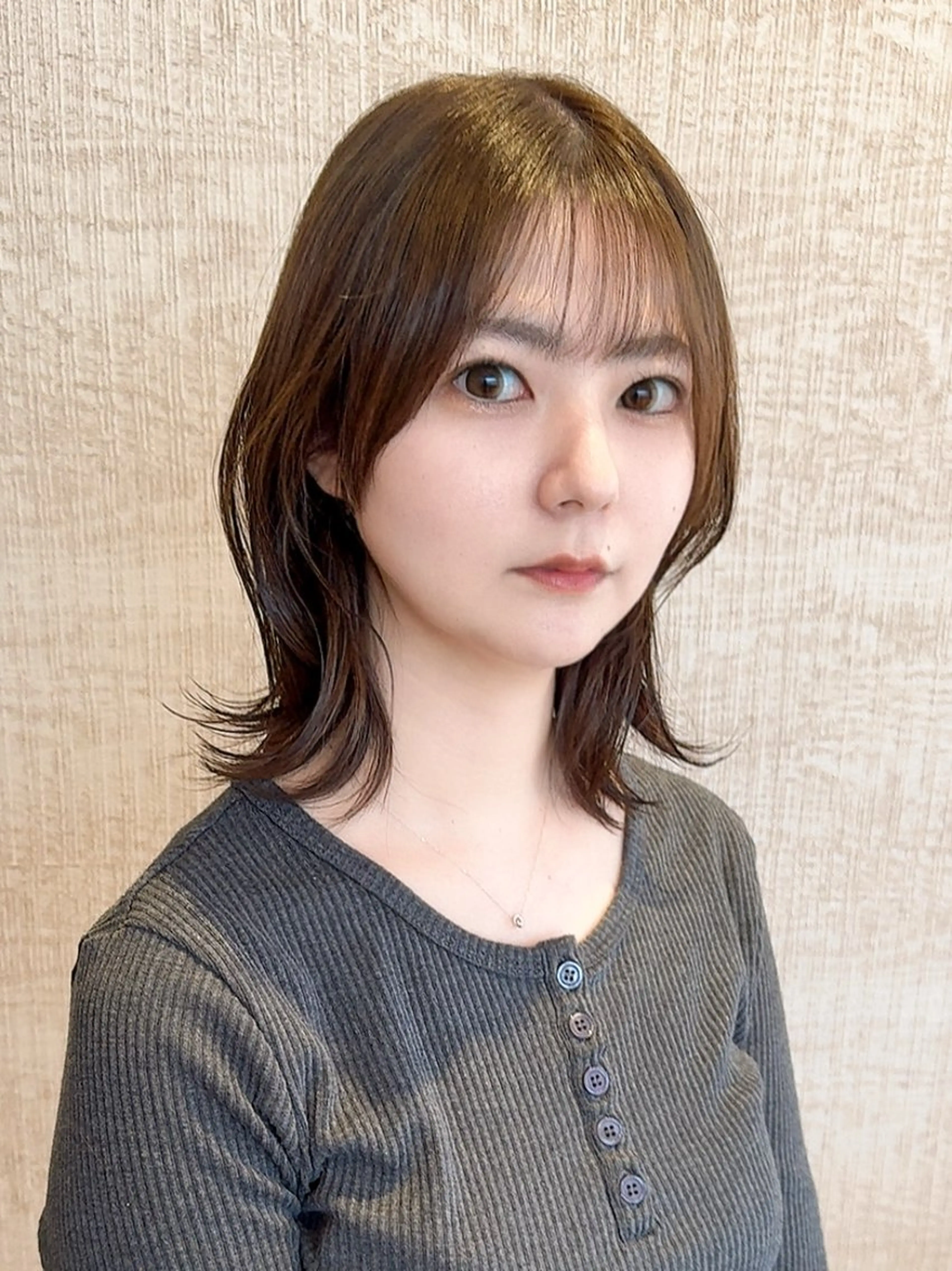 ミディアム 髪質改善美容室bokuno6号店 大橋所属・りきまる けんとのヘアスタイル