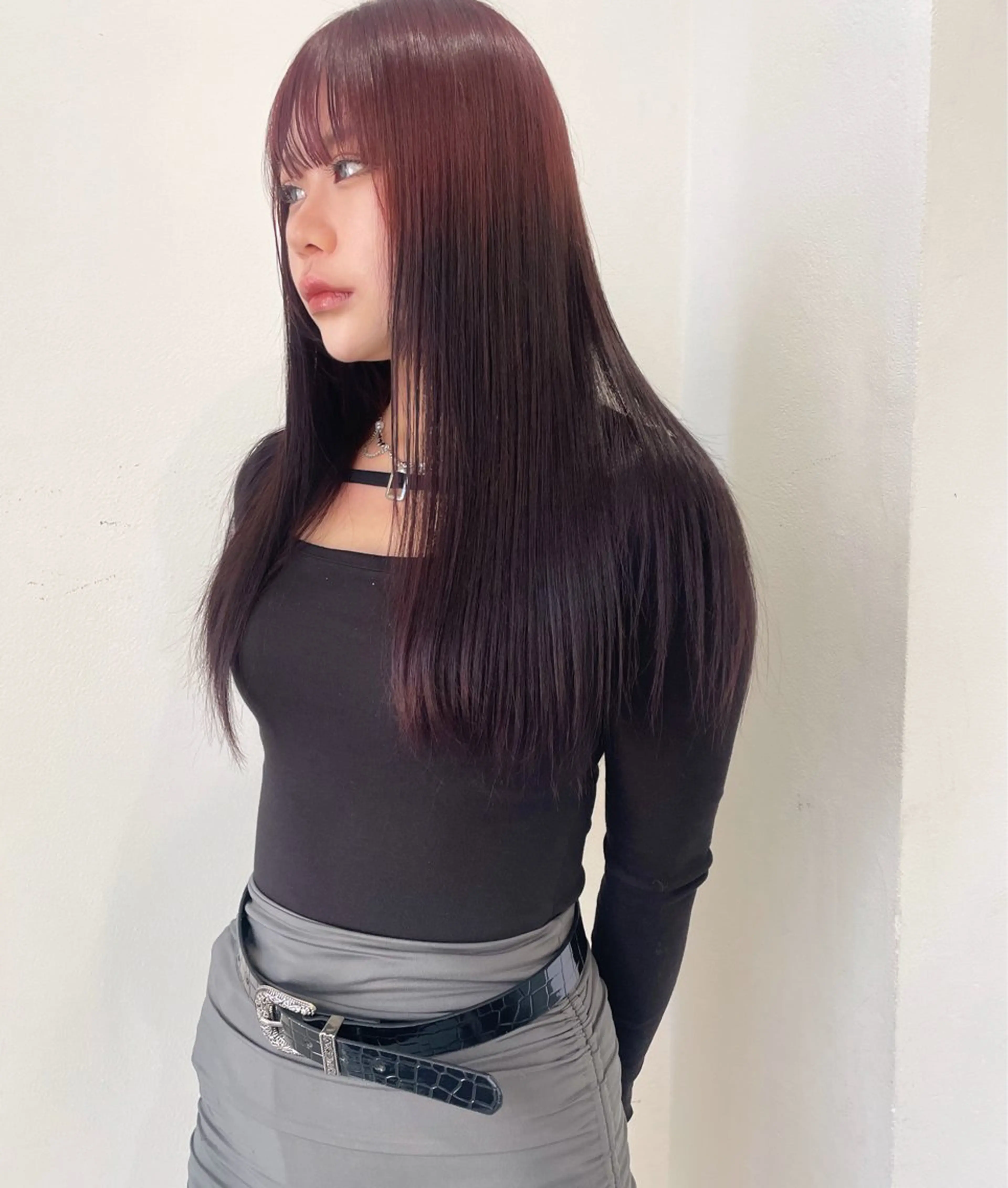 ロング カラー HIBIKI/原宿 ハッシュカット🪄のヘアスタイル