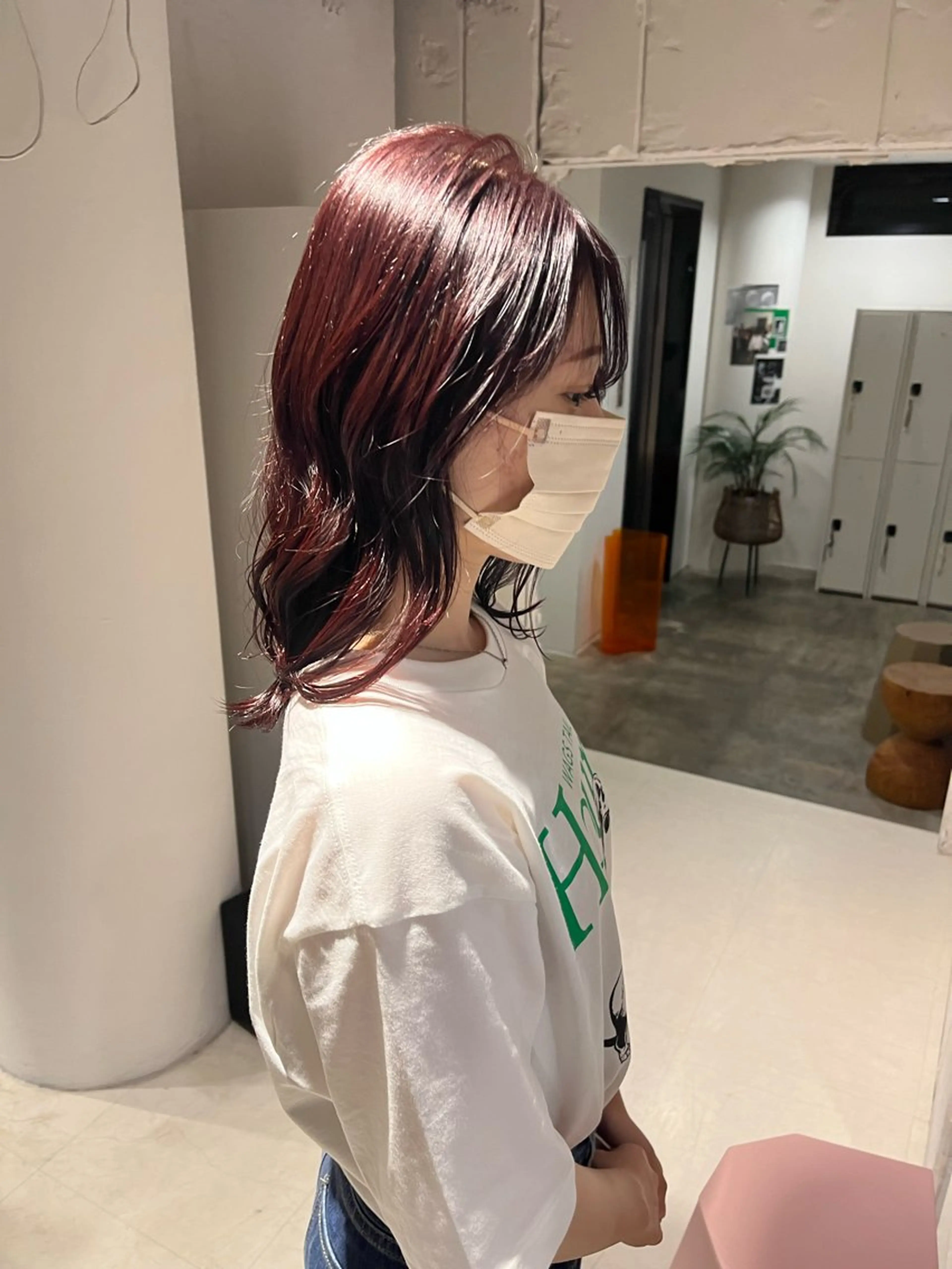 ブリーチ＋カラー＋Aujuaトリートメントの写真