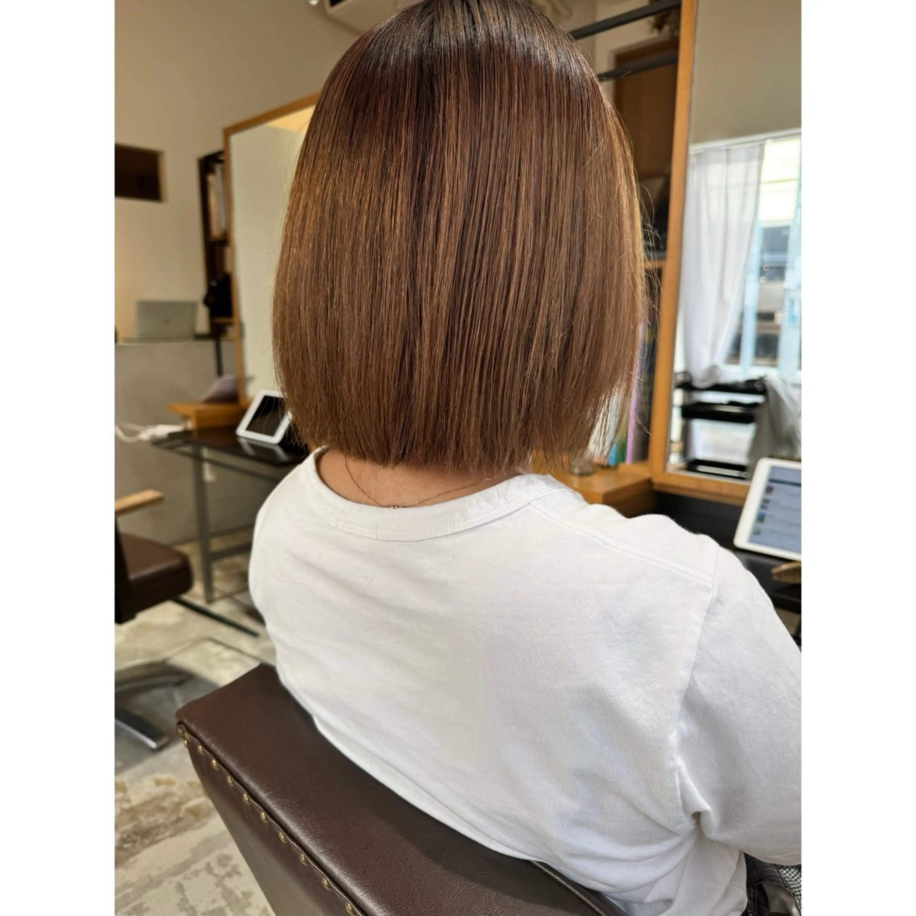 ショート カット 喜友名洸季 anoneのヘアスタイル